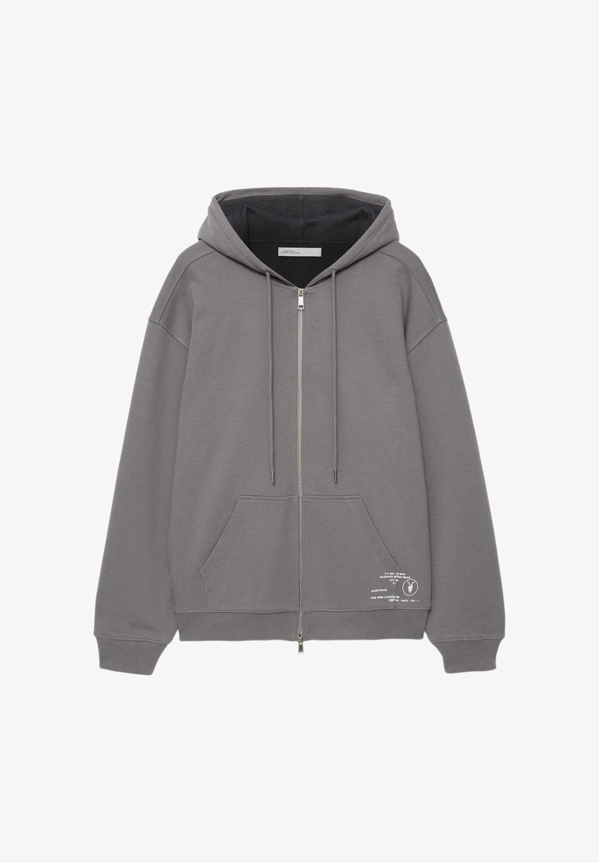 AllSaintsRAPHY ZIP HOODY . - Sweatjacke