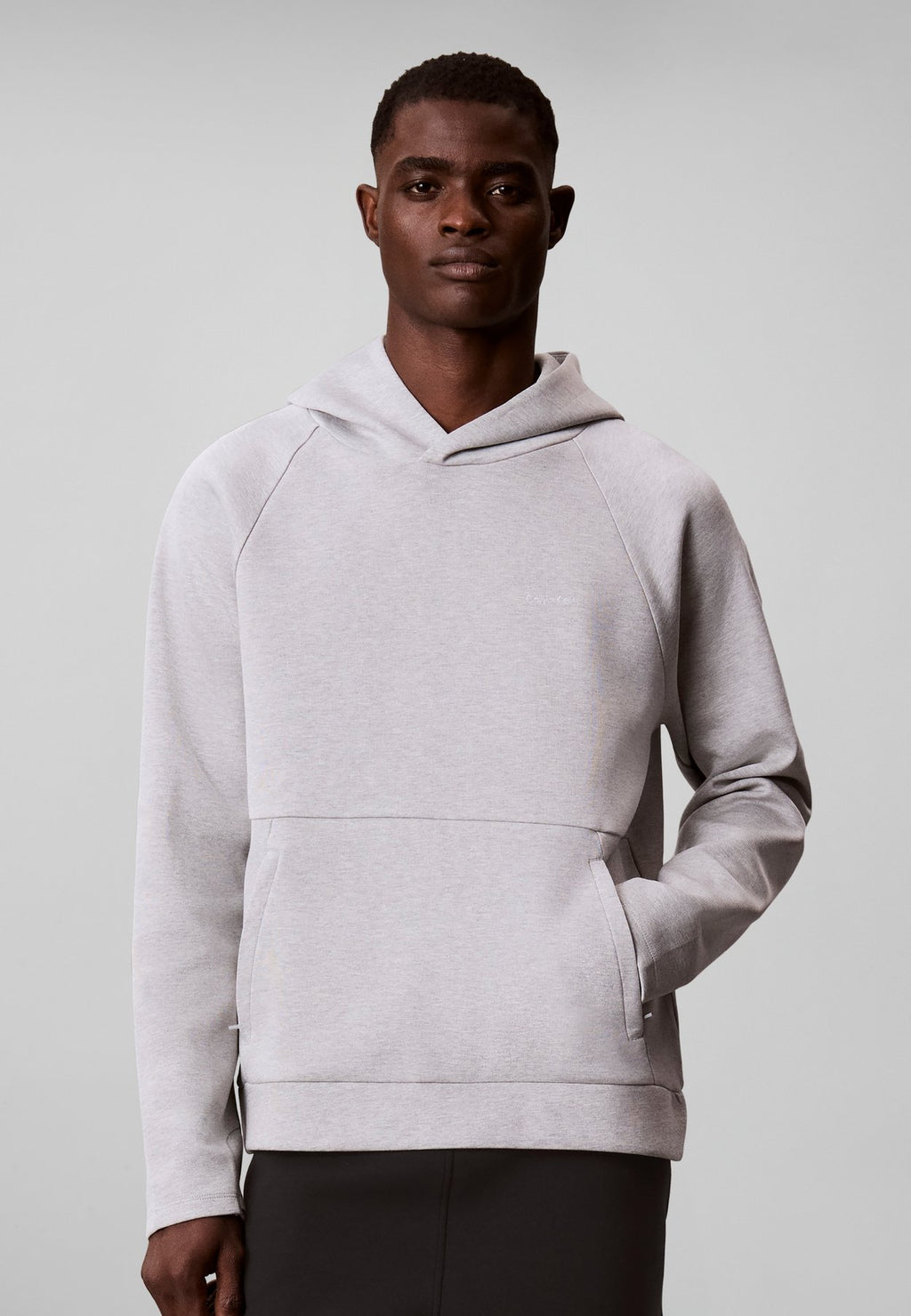 Calvin KleinPERFORMANCE DOUBLE-KNIT HOODIE - Kapuzenpullover