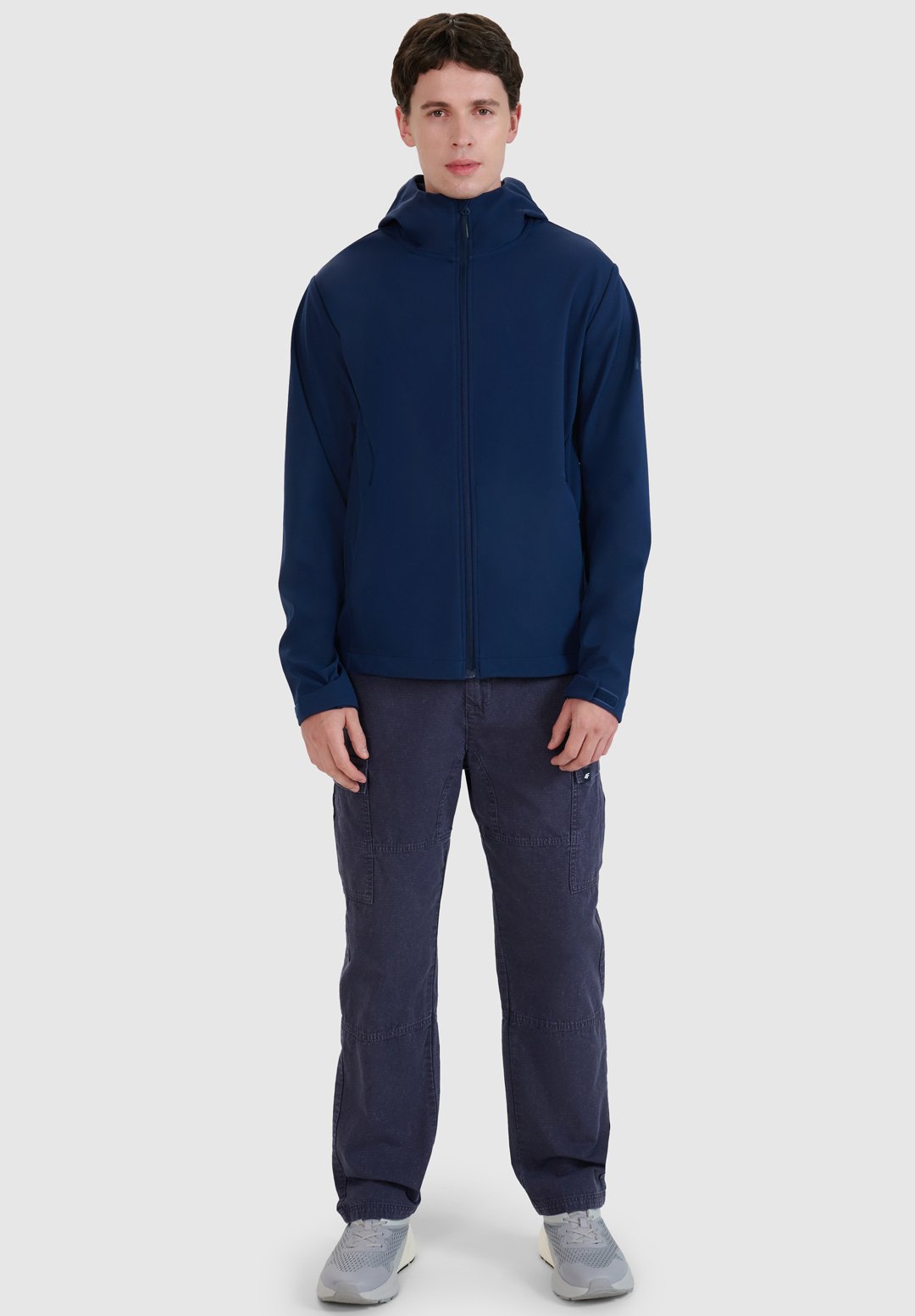4F4F KURTKA SOFTSHELL WIATROODPORNA MEMBRANA 5000 MĘSKA - Softshelljacke