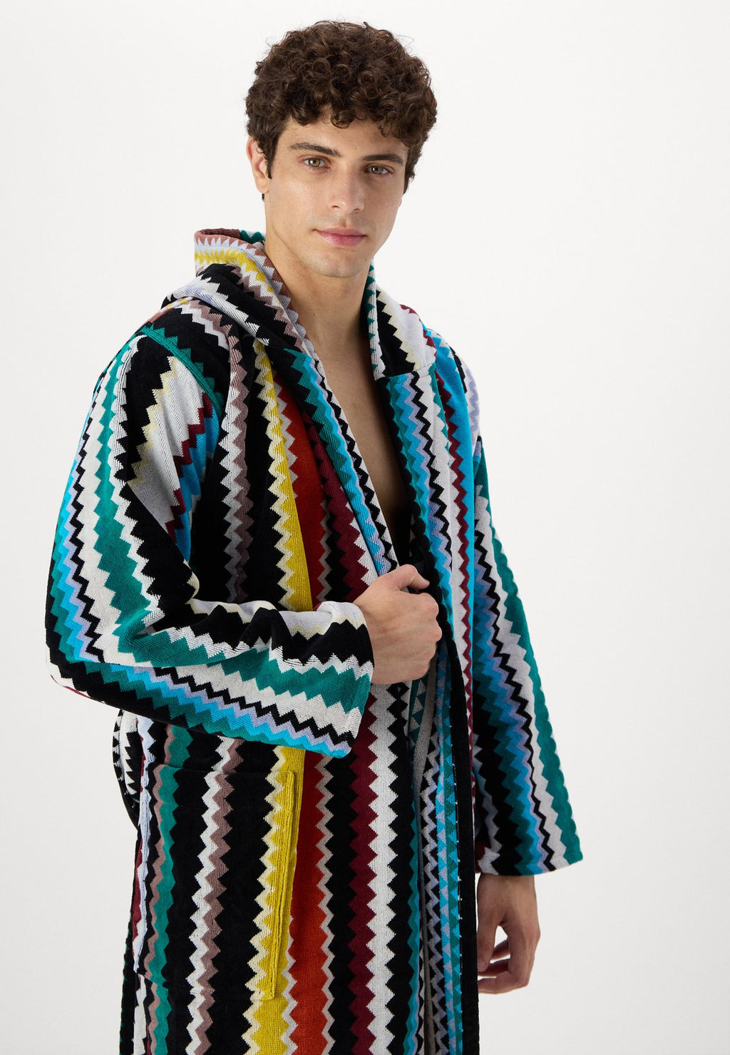 MissoniCURT HOODED BATHROBE - Bademantel