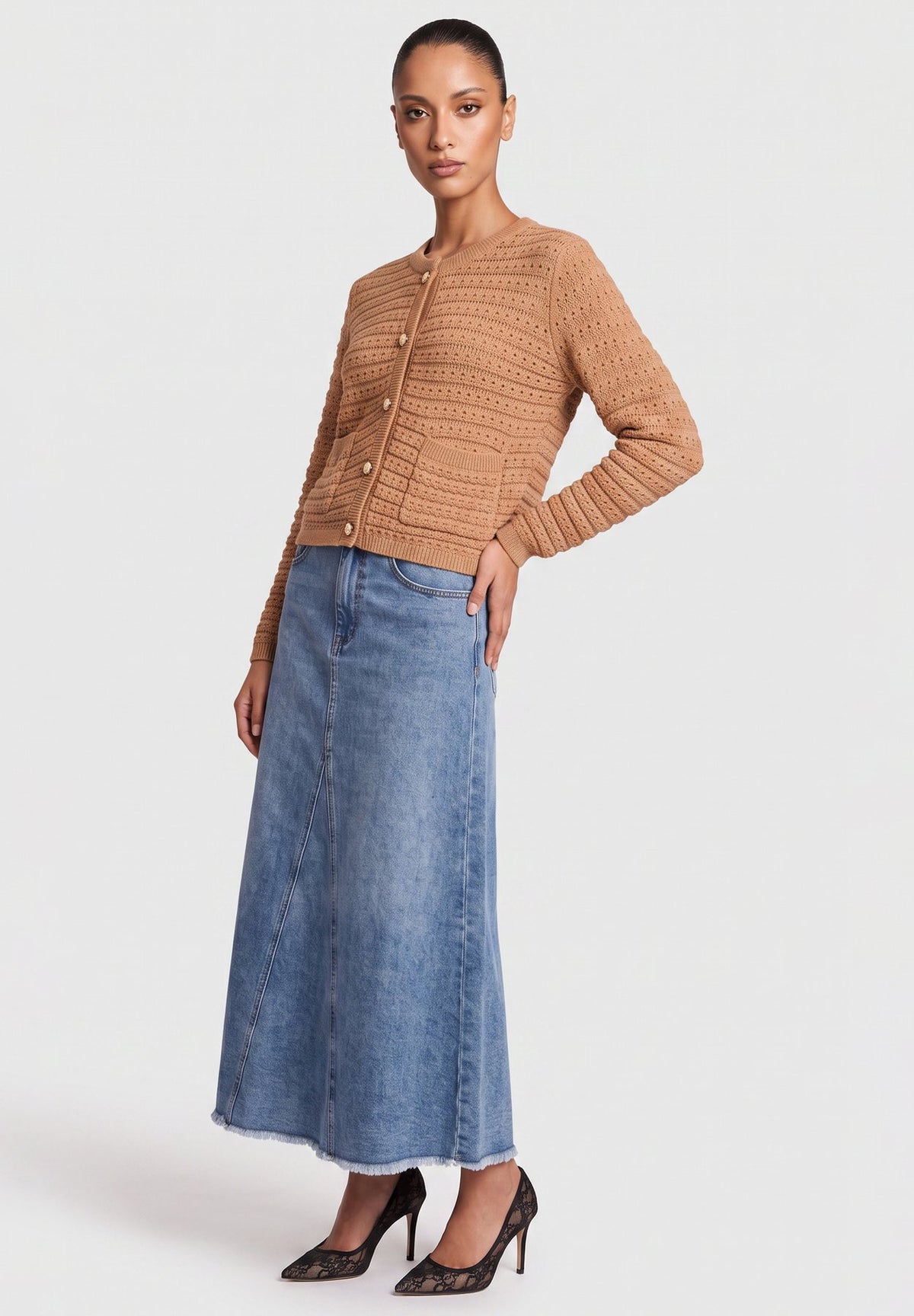 ApartSTRICKJACKE - Strickjacke