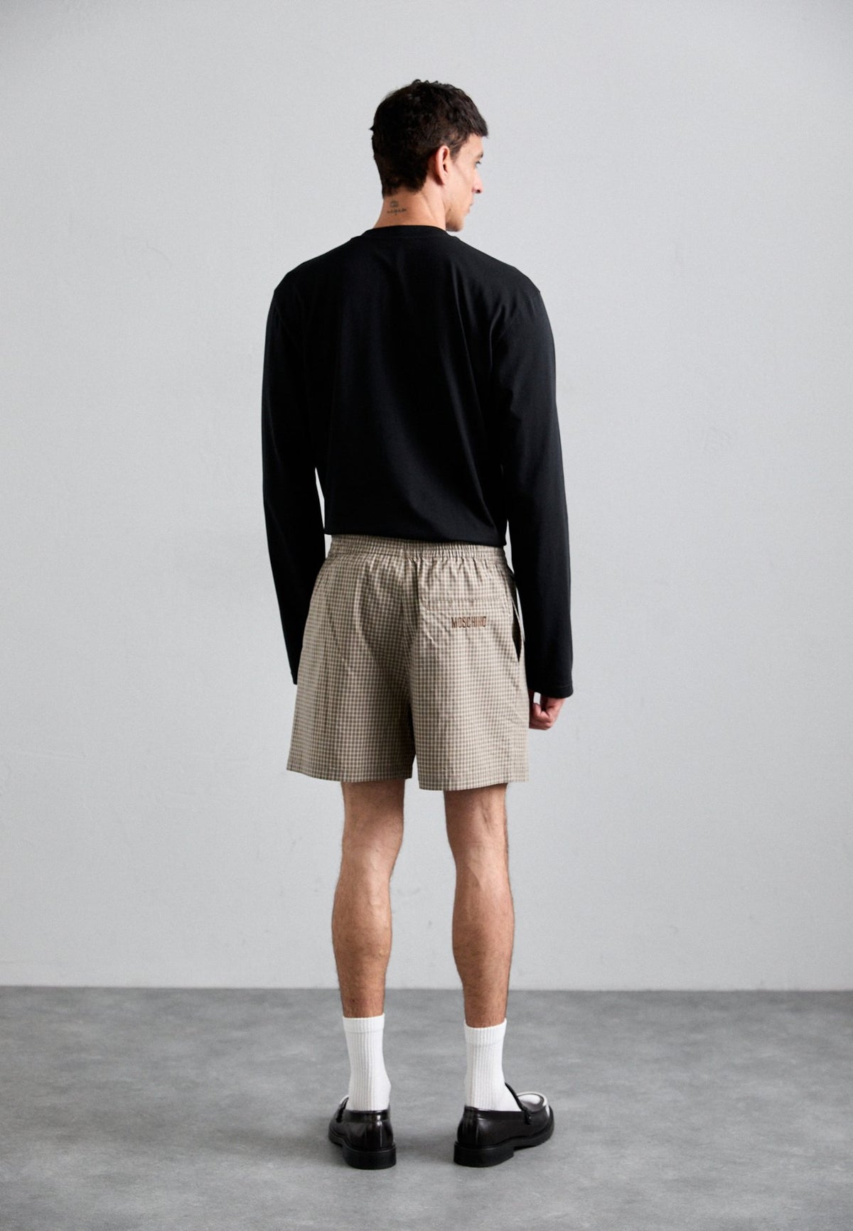 MOSCHINOEMBROIDERED GOOSE - Shorts