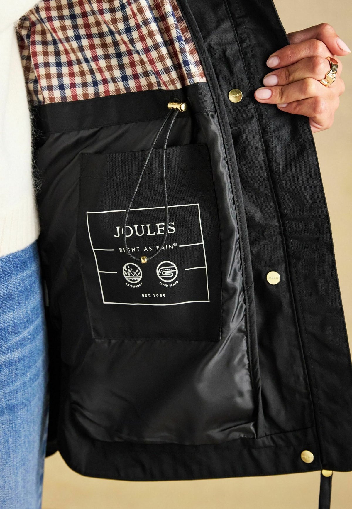 Tom JouleREGULAR FIT - PORTWELL WATERPROOF RAINCOAT WITH HOOD - Parka