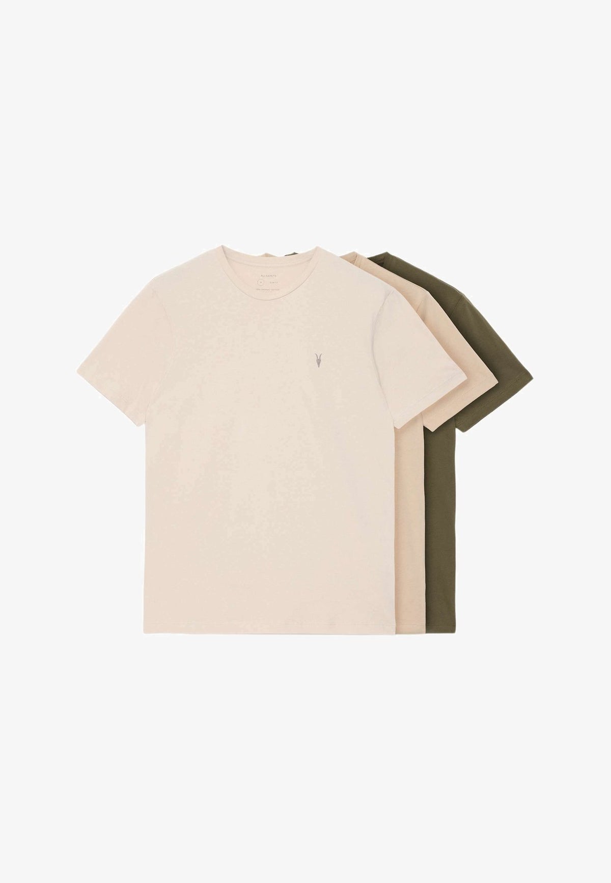 AllSaintsBRACE SS CREW 3 PK - Basic-T-Shirt