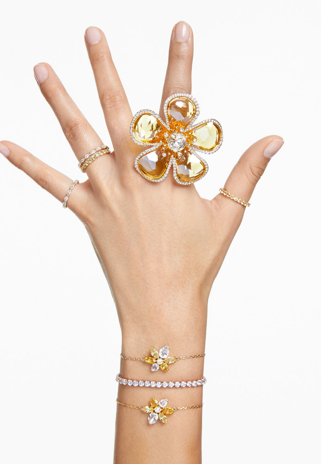 SwarovskiMATRIX TENNIS BRACELET ROUND CUT - Armband