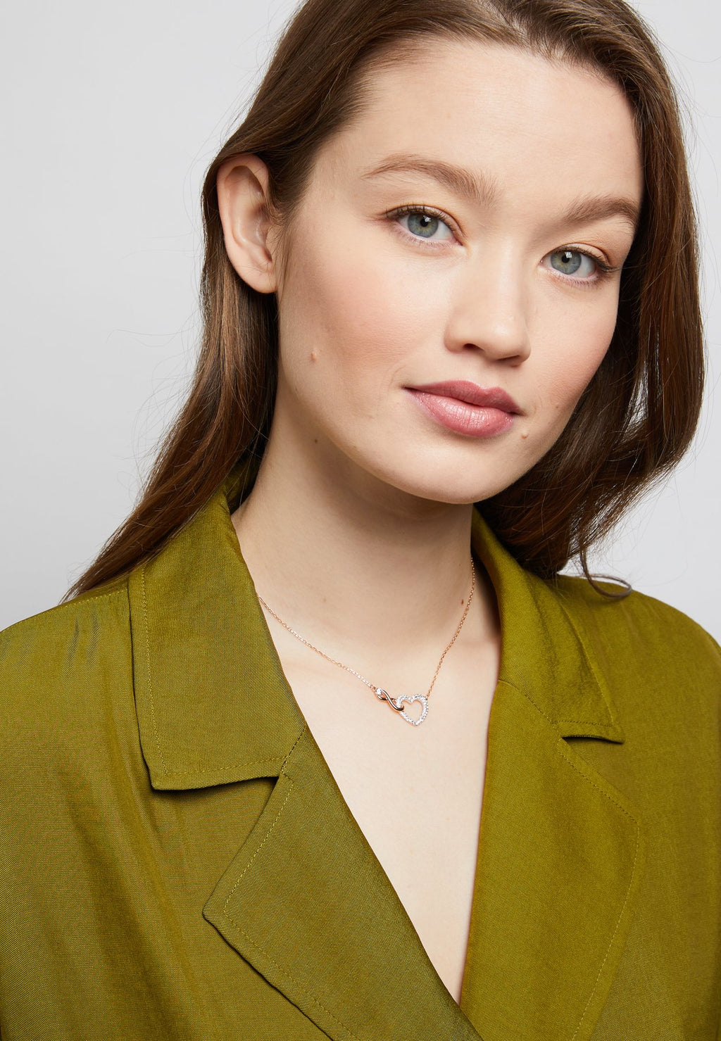 SwarovskiHYPERBOLA NECKLACE INFINITY AND HEART - Halskette