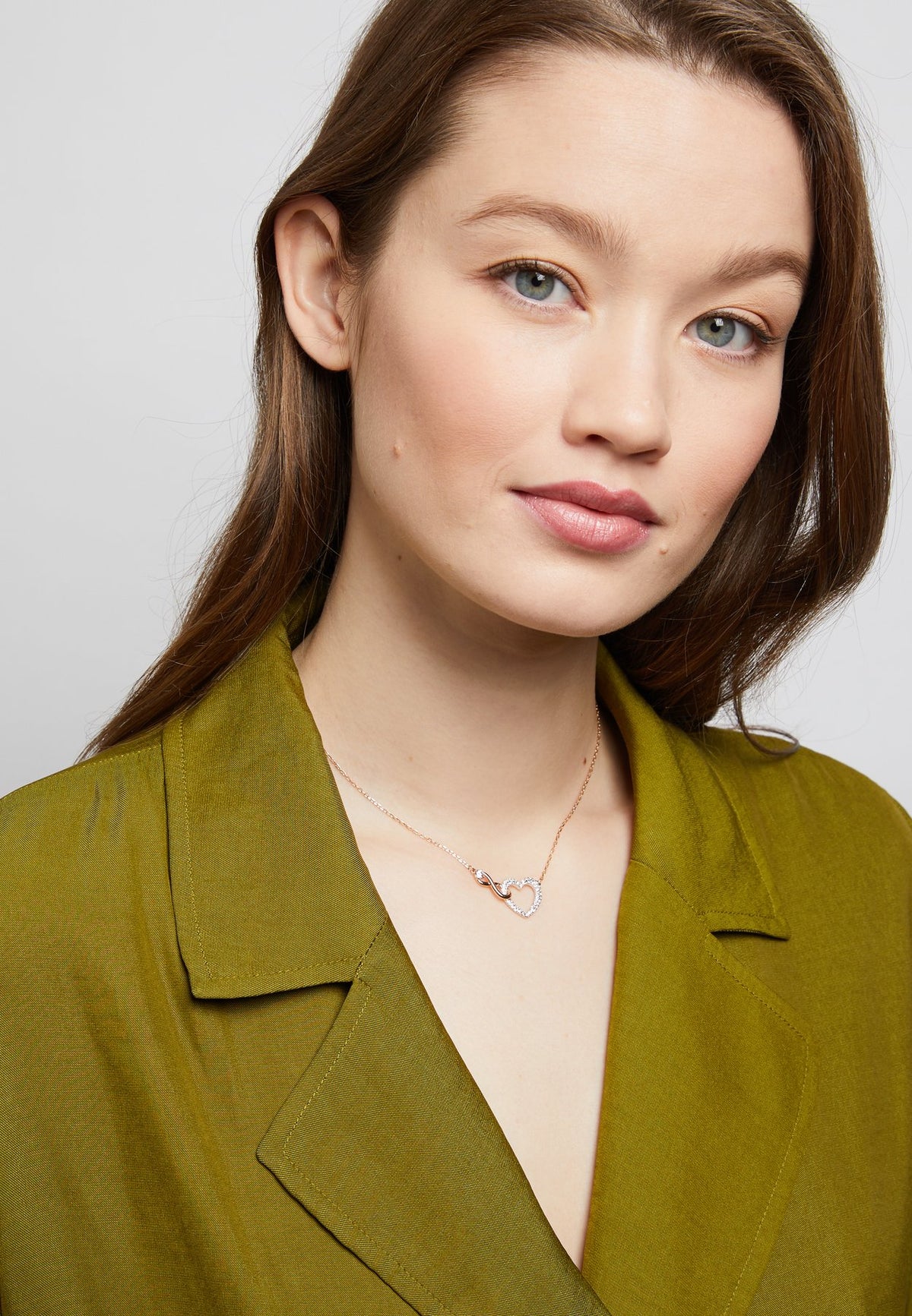 SwarovskiHYPERBOLA NECKLACE INFINITY AND HEART - Halskette