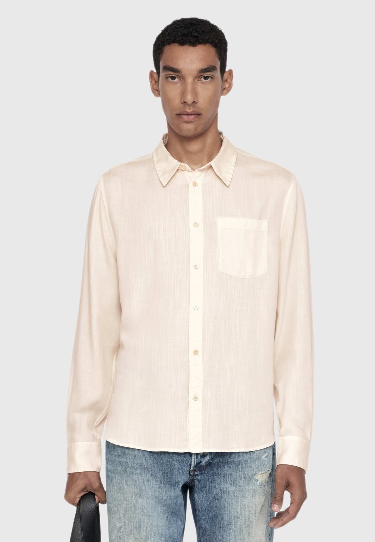 AllSaintsWARD LS SHIRT - Hemd