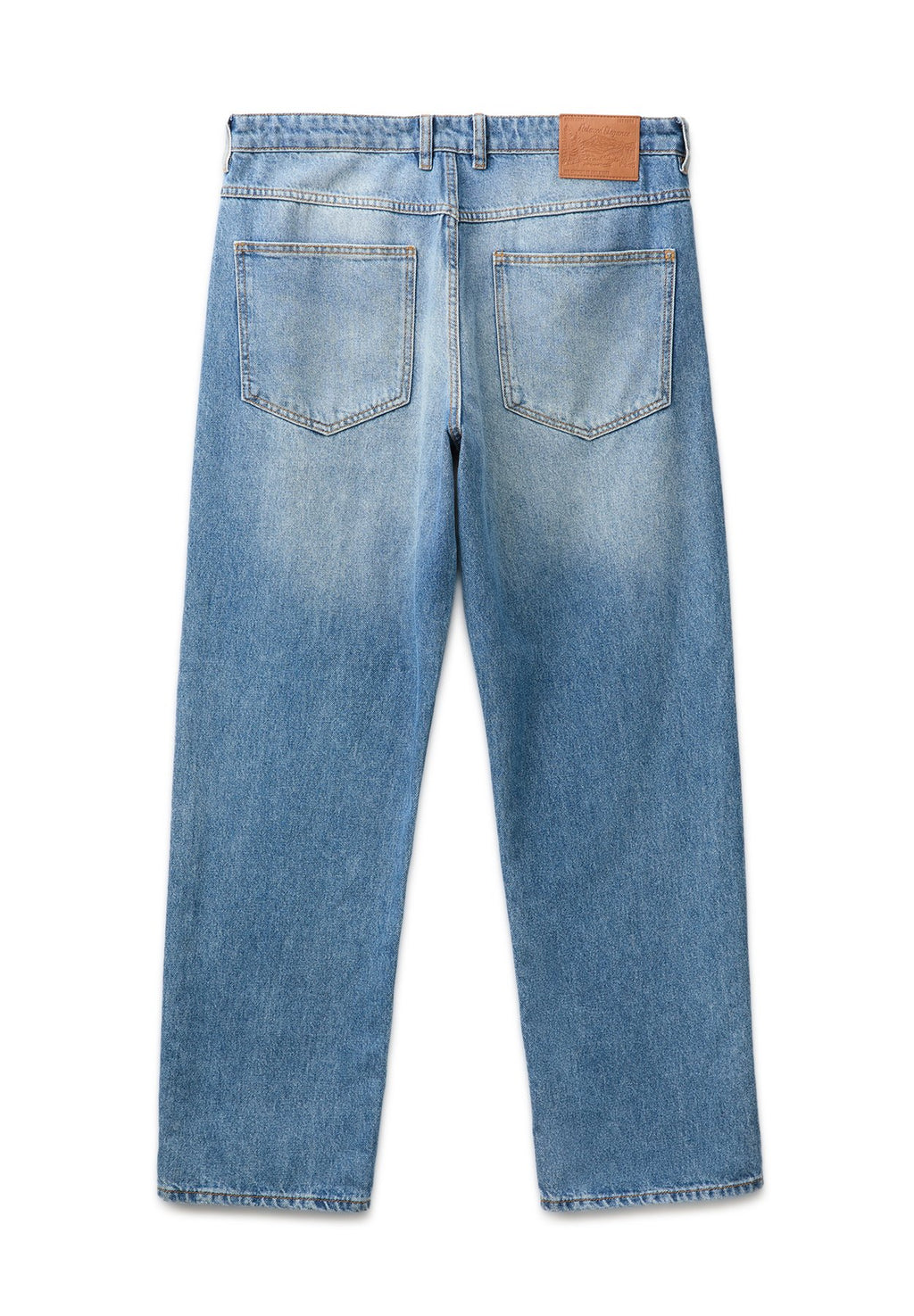 Sisley5-POCKET DENIM, STRAIGHT LEG, REGULAR WAIST, VINTAGE WASH.. - Jeans Straight Leg