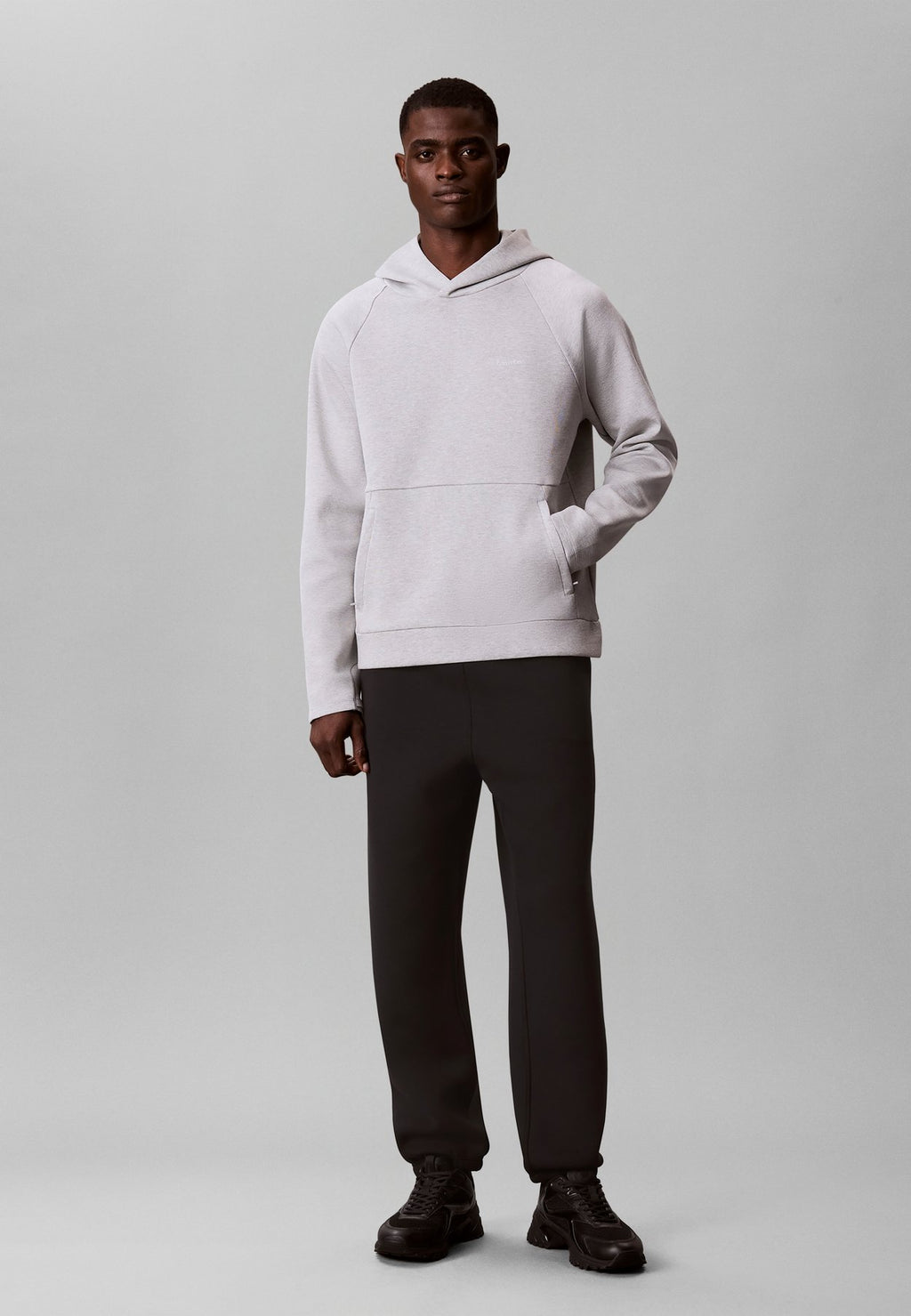 Calvin KleinPERFORMANCE DOUBLE-KNIT HOODIE - Kapuzenpullover