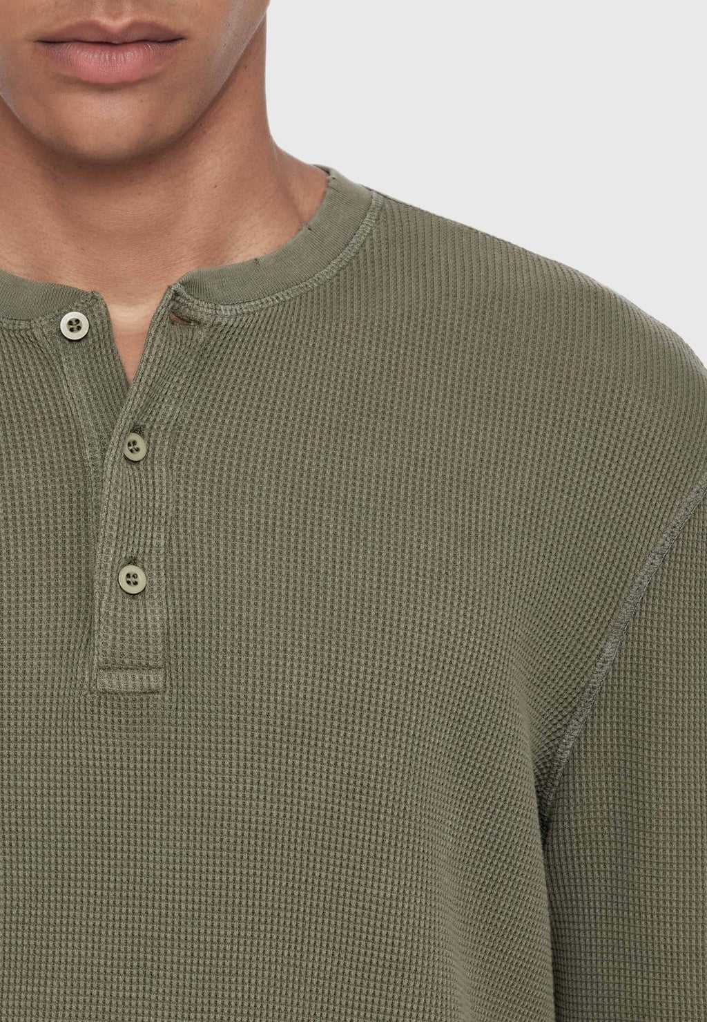 AllSaintsRAINE LS HENLEY . - Langarmshirt