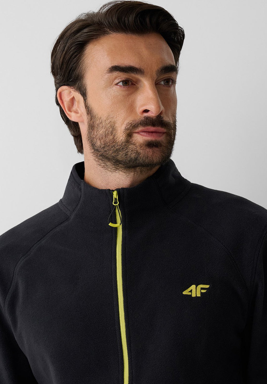 4FPOLAR REGULAR ZE STÓJKĄ MĘSKI - Fleecejacke