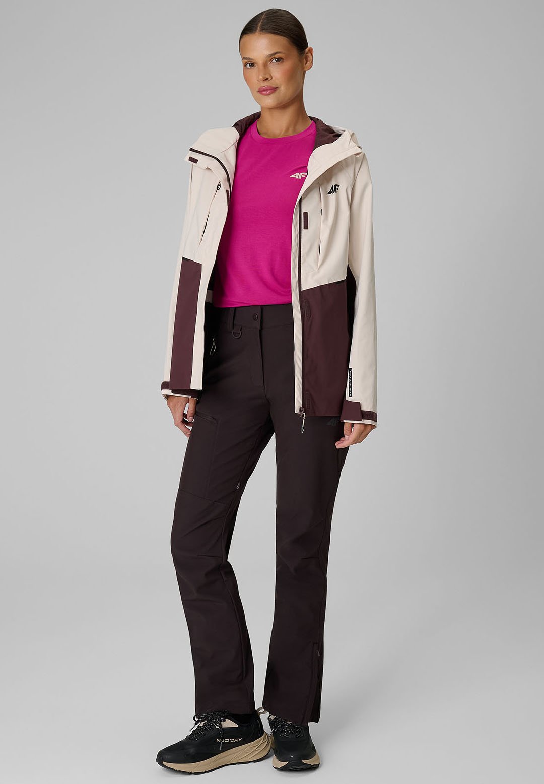 4F4F KURTKA TREKKINGOWA MEMBRANA 10000 DAMSKA - Outdoor-Jjacke