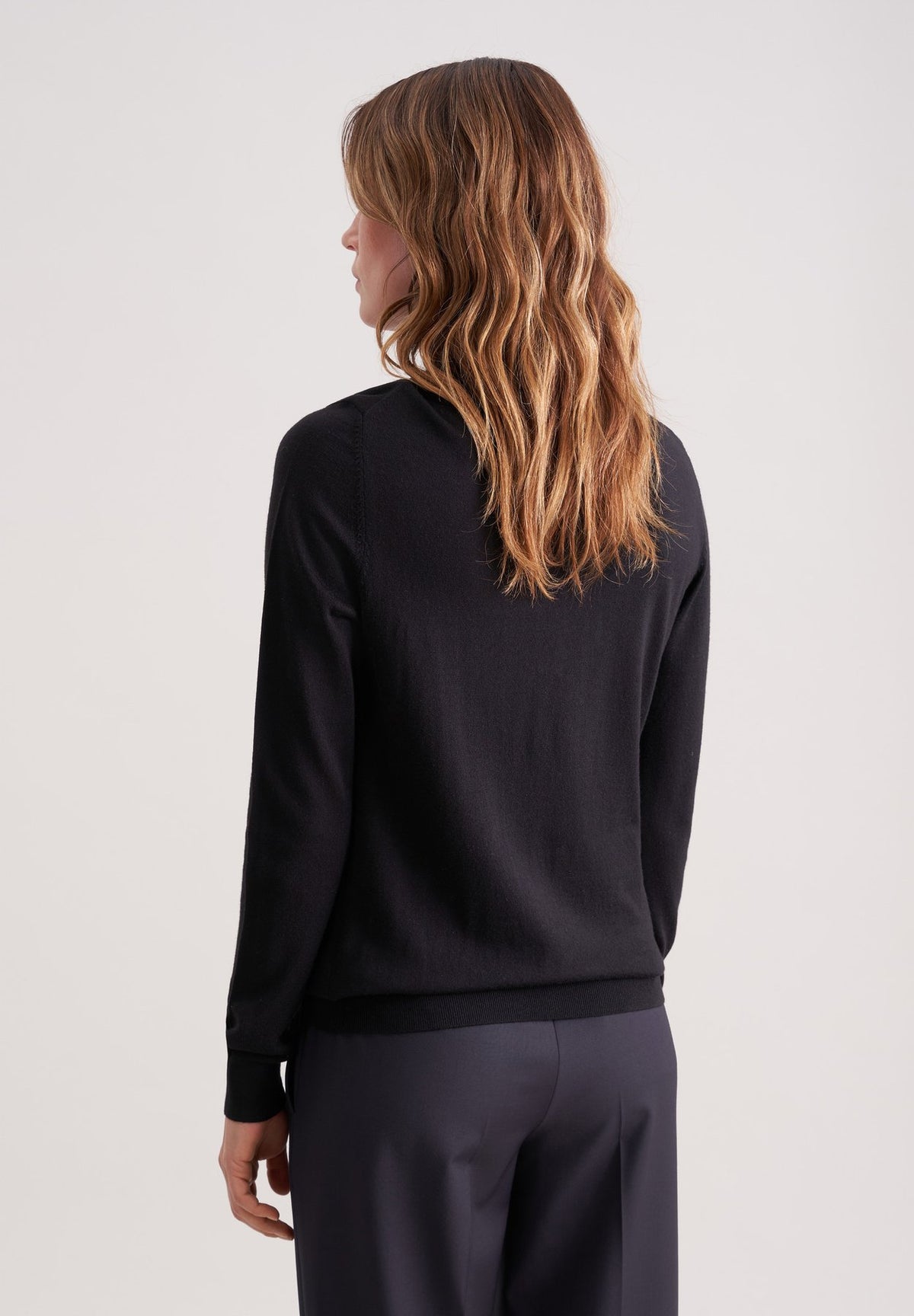 SeidenstickerStrickpullover