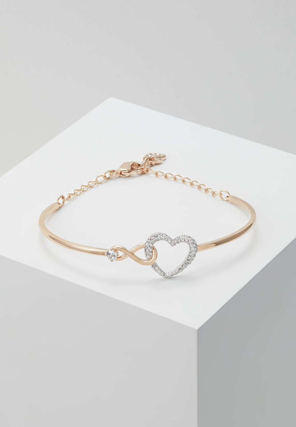 SwarovskiHYPERBOLA BANGLE INFINITY AND HEART - Armband