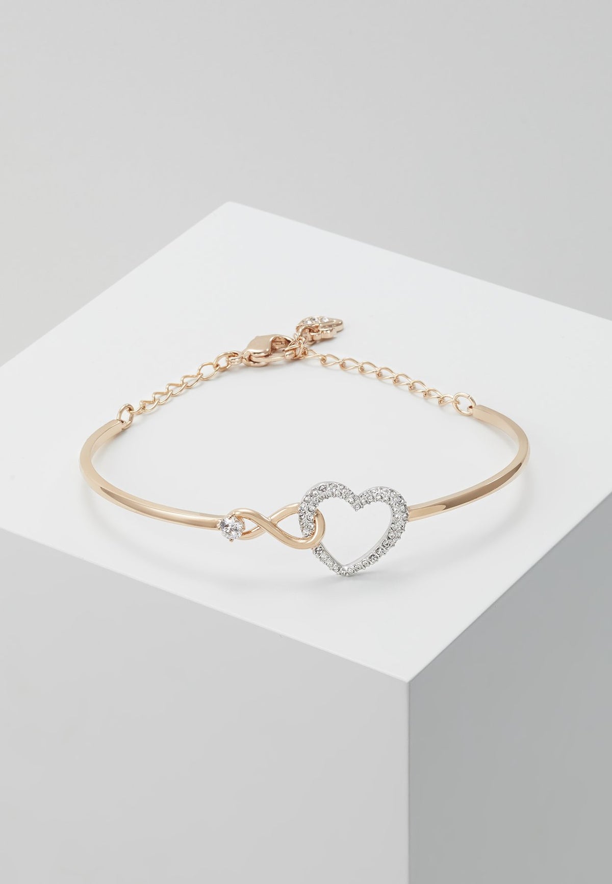 SwarovskiHYPERBOLA BANGLE INFINITY AND HEART - Armband