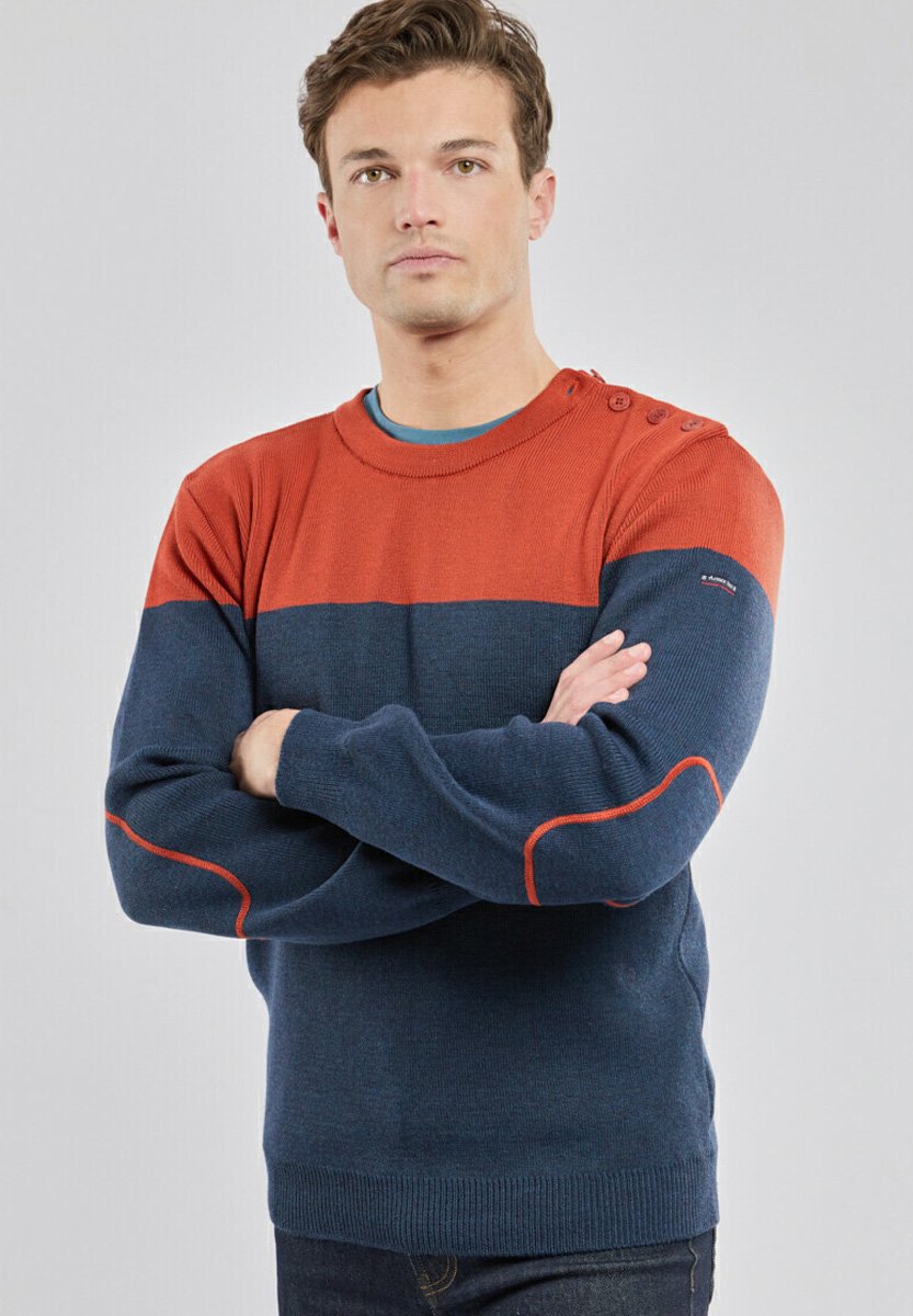 Armor luxPULL MARIN BI-COLOR - Strickpullover