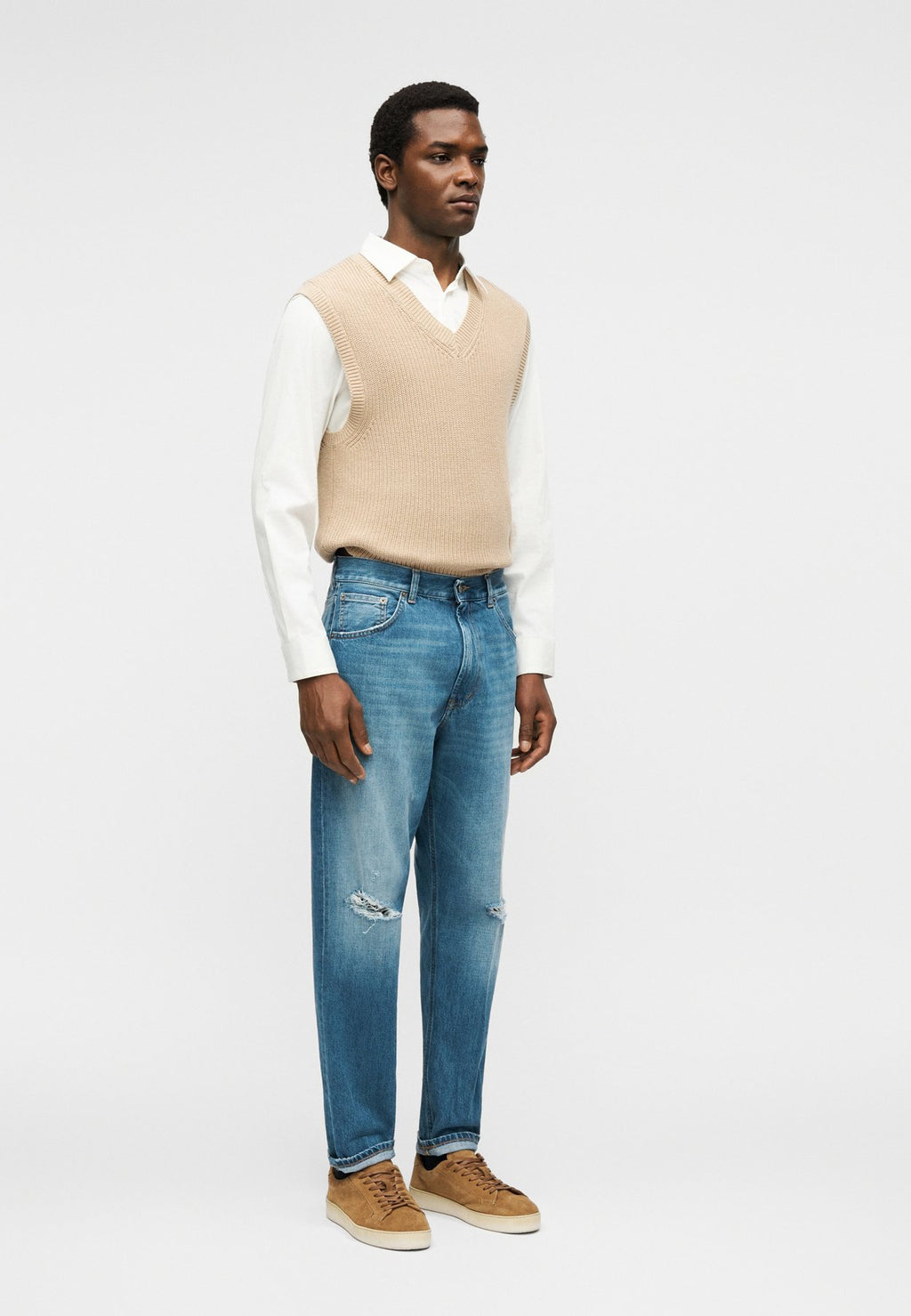 DondupPOCKETS PACO CROSS - Jeans Straight Leg