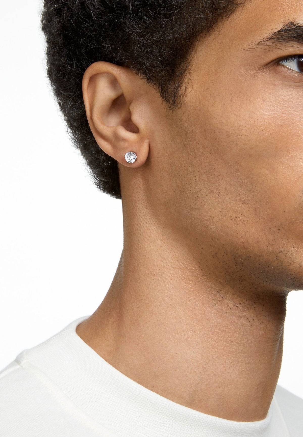 SwarovskiSTILLA STUD EARRINGS ROUND CUT - Ohrringe