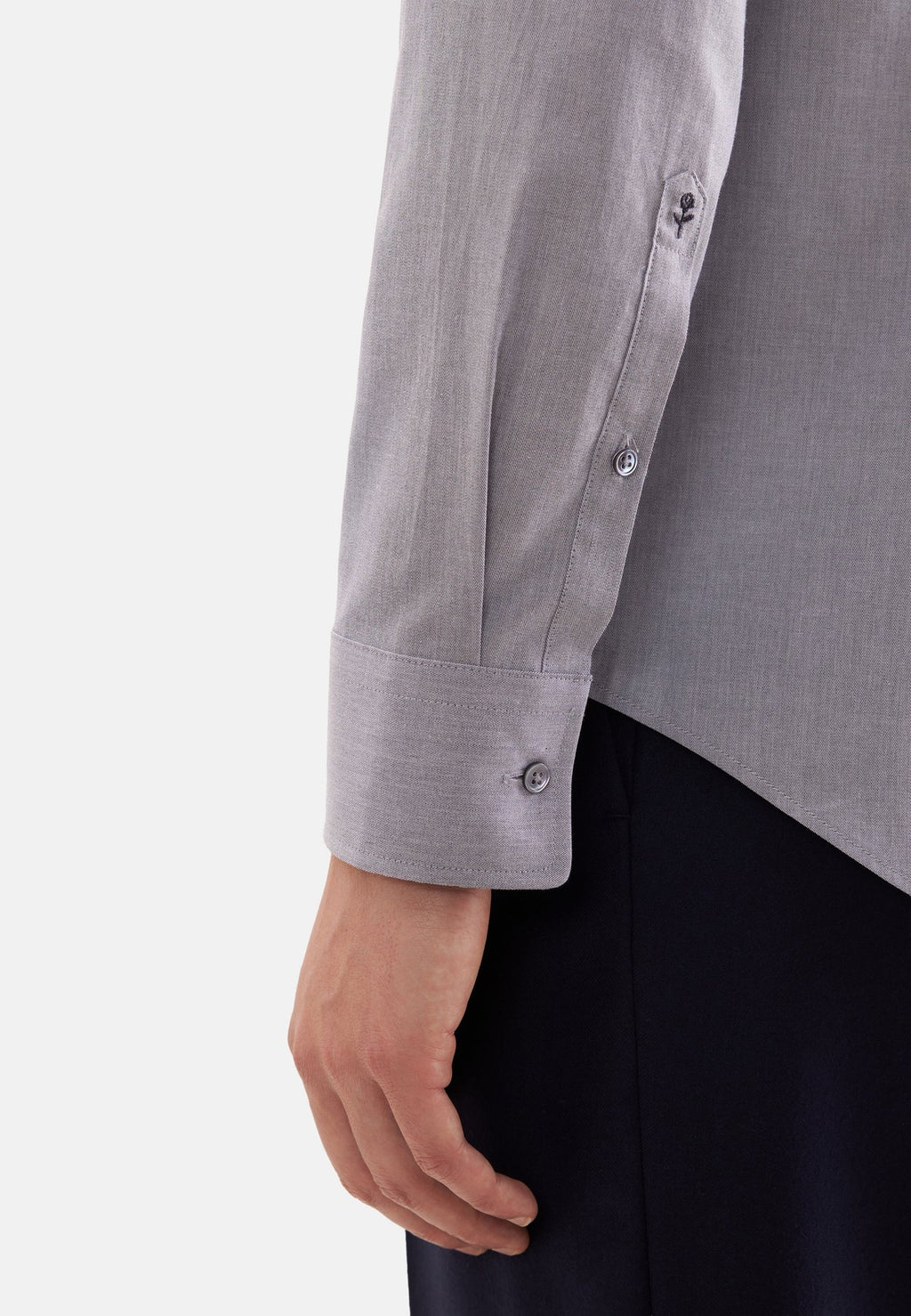 SeidenstickerSLIM - CHAMBRAY - Businesshemd