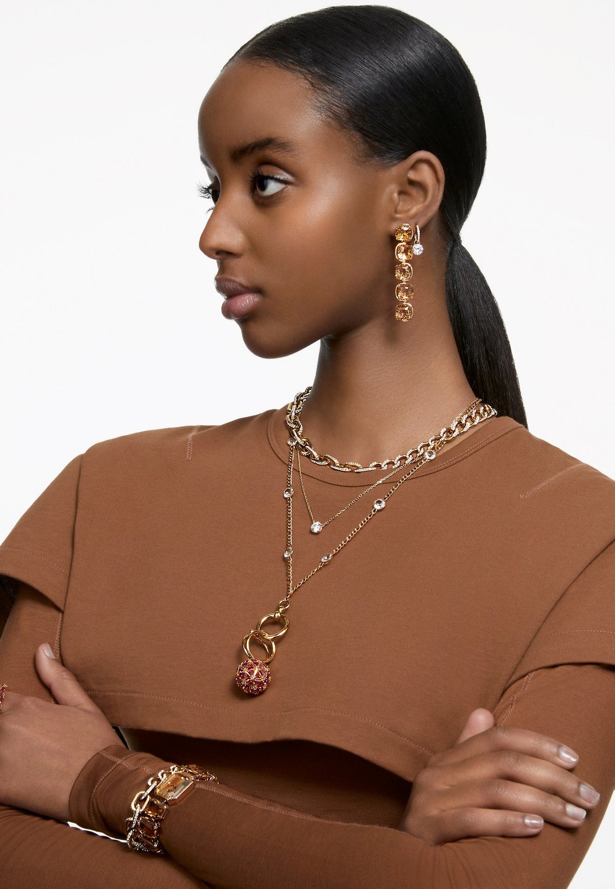 SwarovskiSTILLA COCKTAIL ROUND CUT PAVÉ - Ring