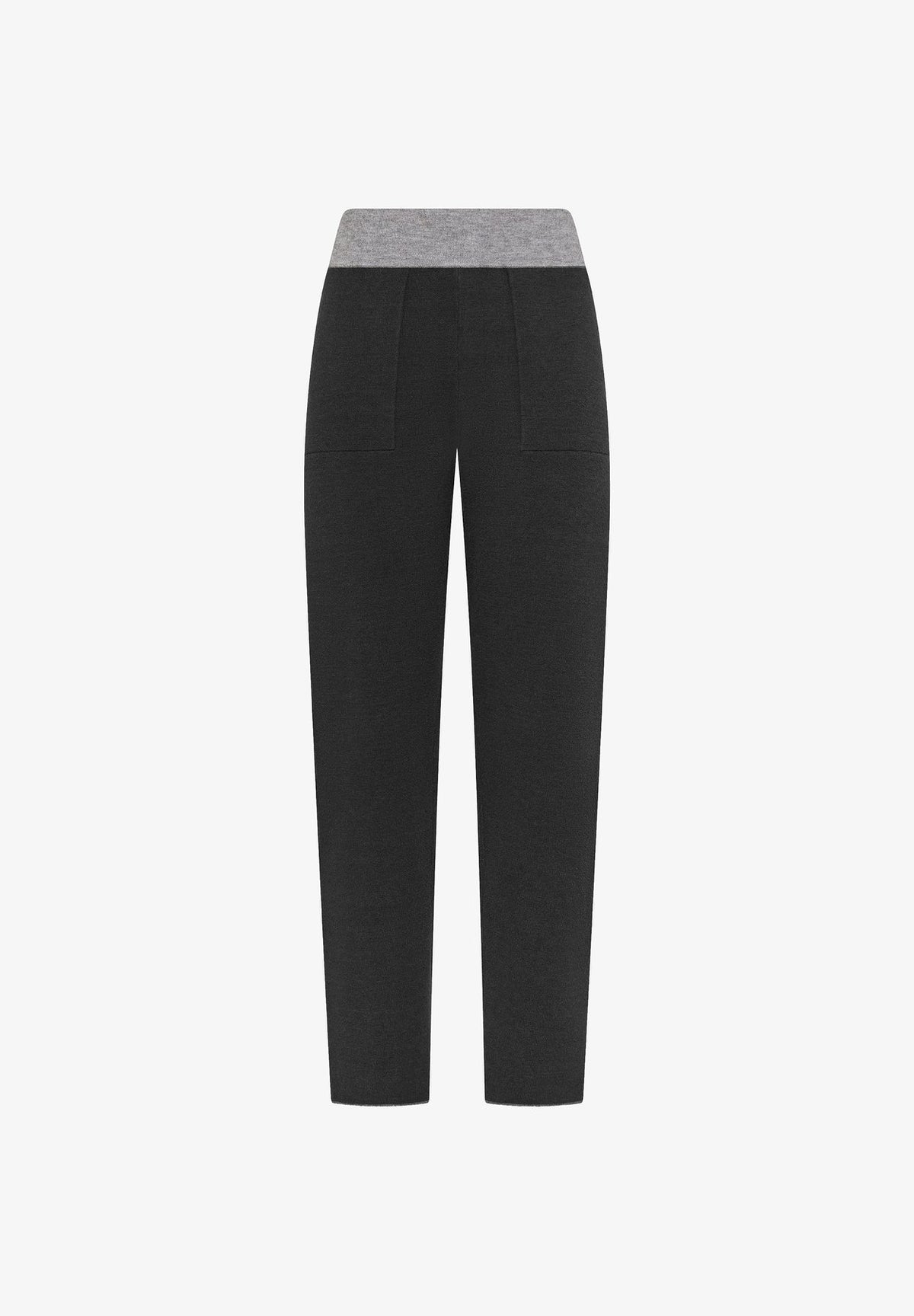 DehaSTRAIGHT BI-COLOUR TROUSERS - TROUSERS - Jogginghose