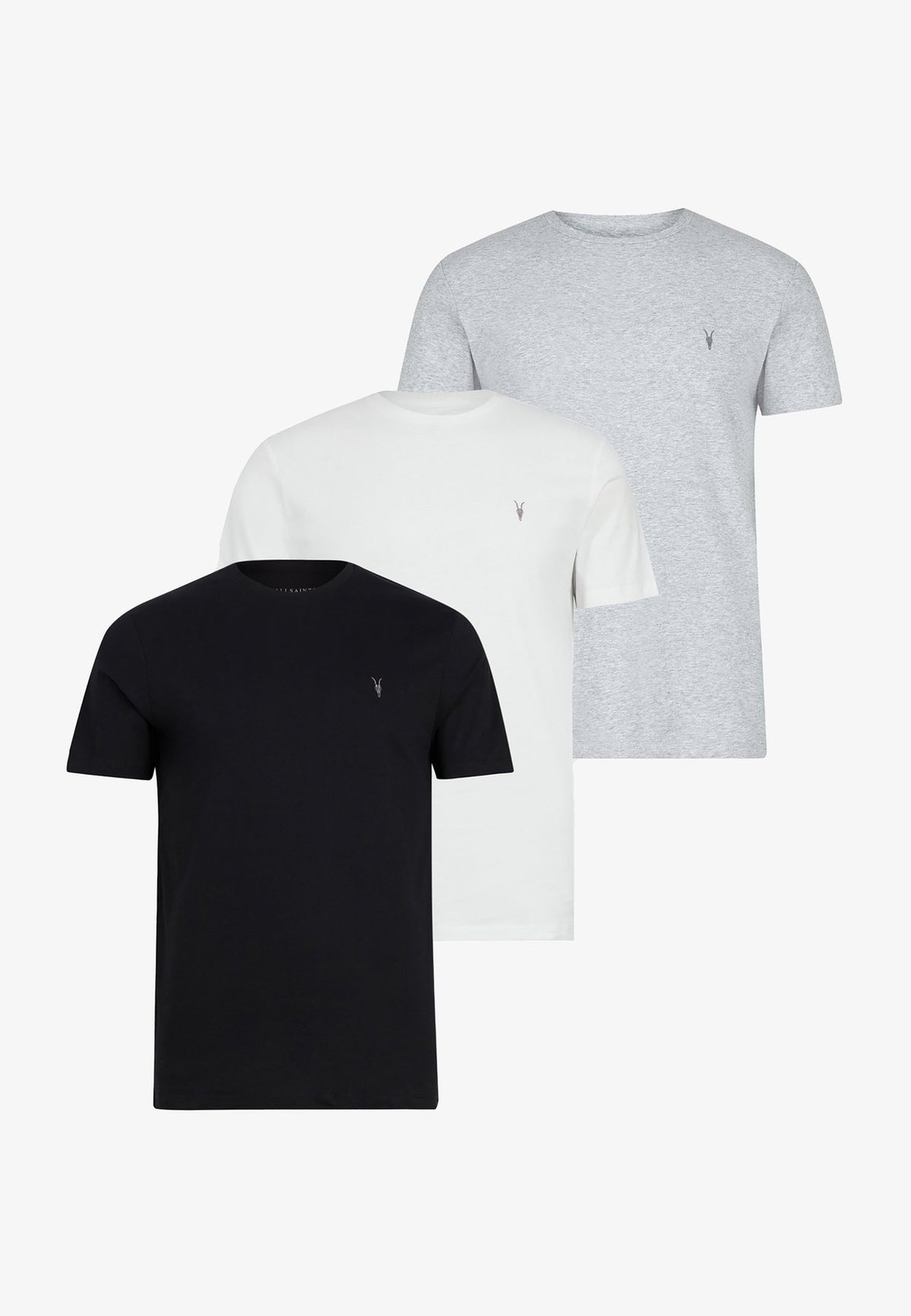 AllSaintsTONIC CREW 3 PACK - T-Shirt basic