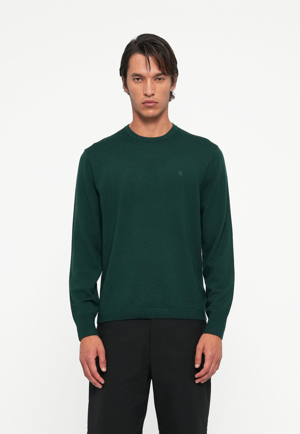 Calvin KleinMERINO WOOL CLASSIC JUMPER - Strickpullover