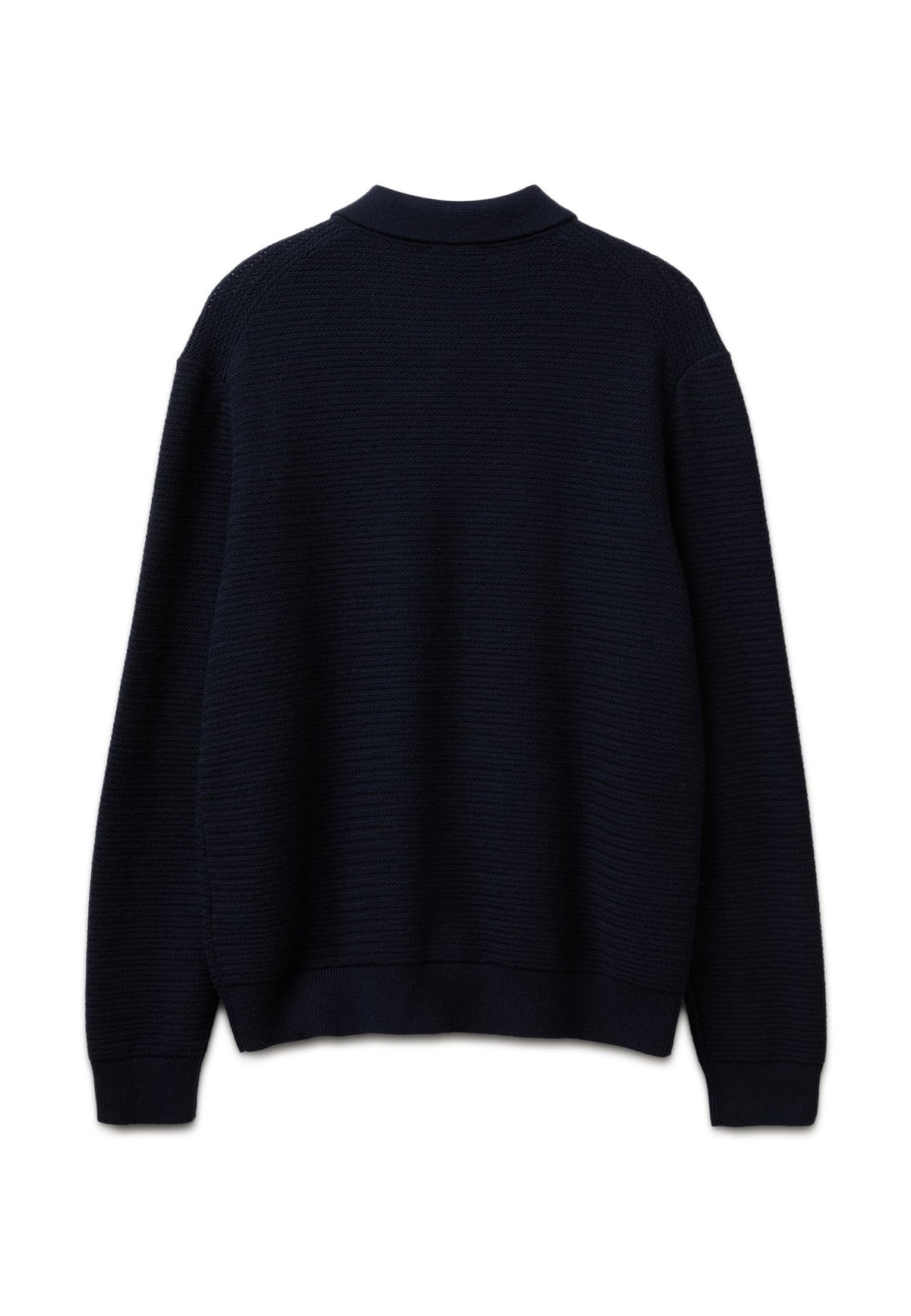 SisleyTRICOT POLO, HIDDEN FRONT BUTTONING, REGULAR FIT... - Strickpullover