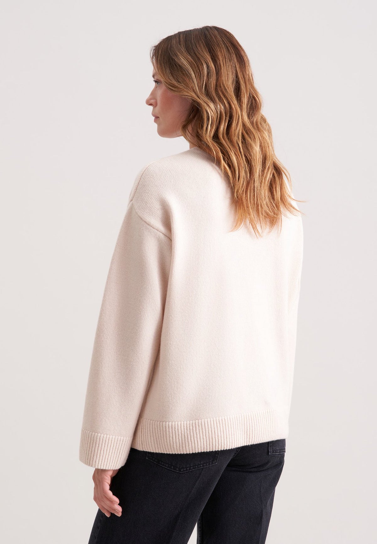 SeidenstickerRELAXED - PLAIN/GLATTSTRICK - Strickpullover