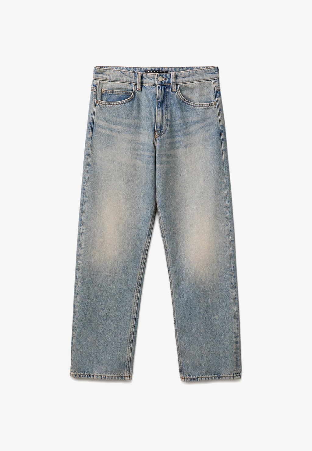 Sisley5-POCKET DENIM, STRAIGHT LEG, REGULAR WAIST, VINTAGE WASH.. - Jeans Straight Leg