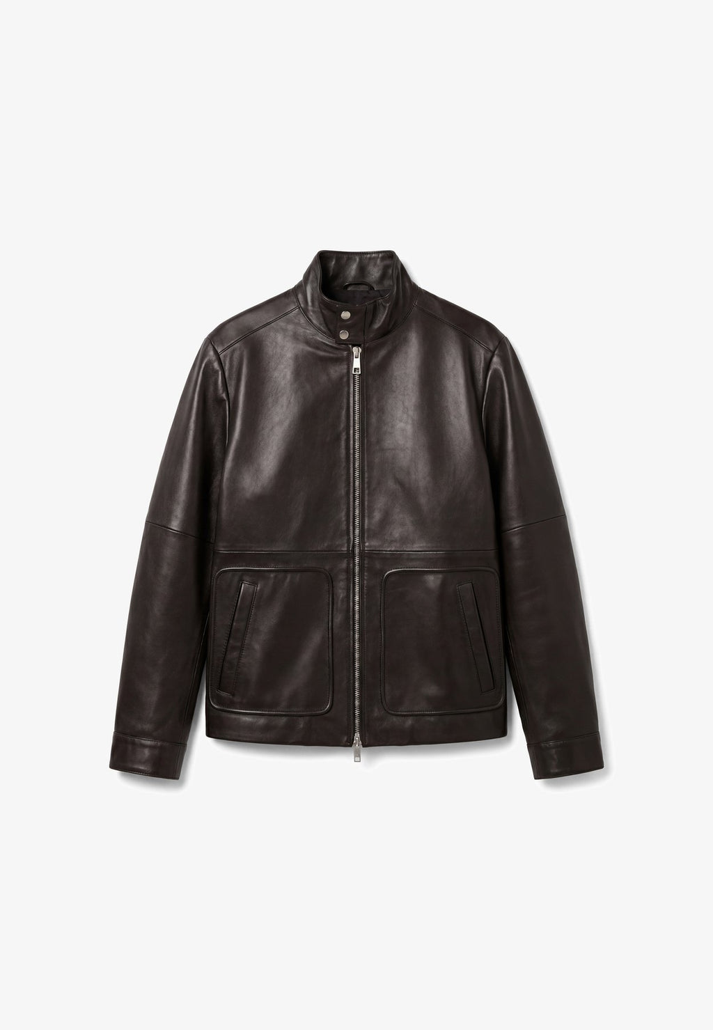 Calvin KleinNAPPA LEATHER JACKET - Lederjacke