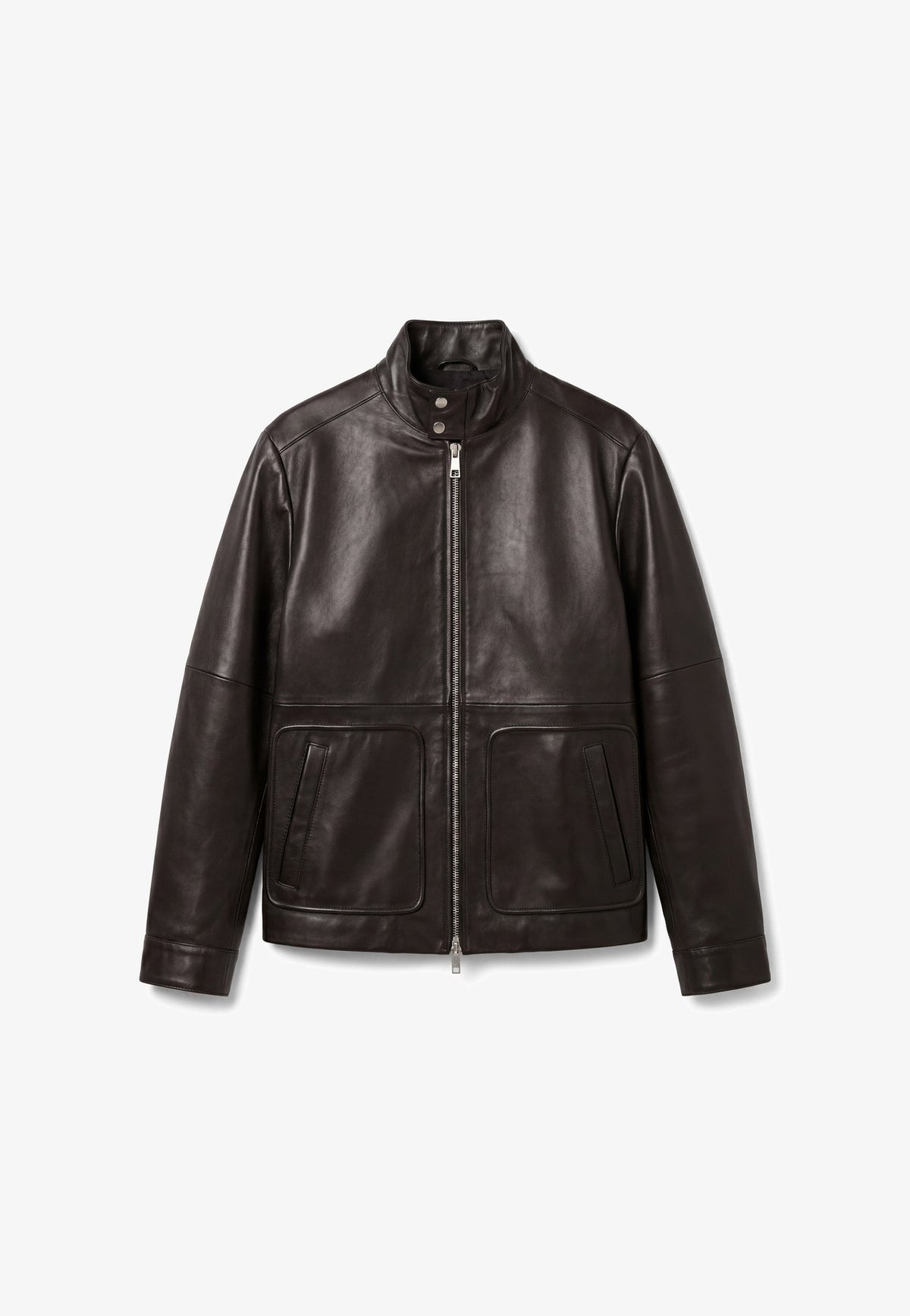 Calvin KleinNAPPA LEATHER JACKET - Lederjacke