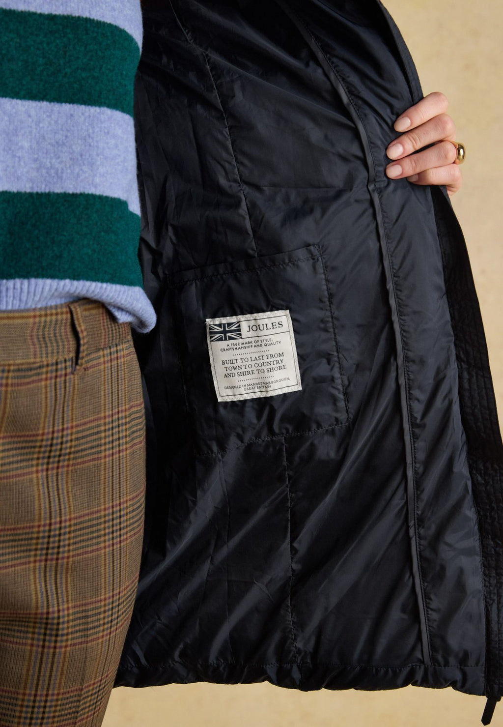 Tom JouleREGULAR FIT-MOORSDALE MID LENGTH SHOWERPROOF PADDED - Wintermantel