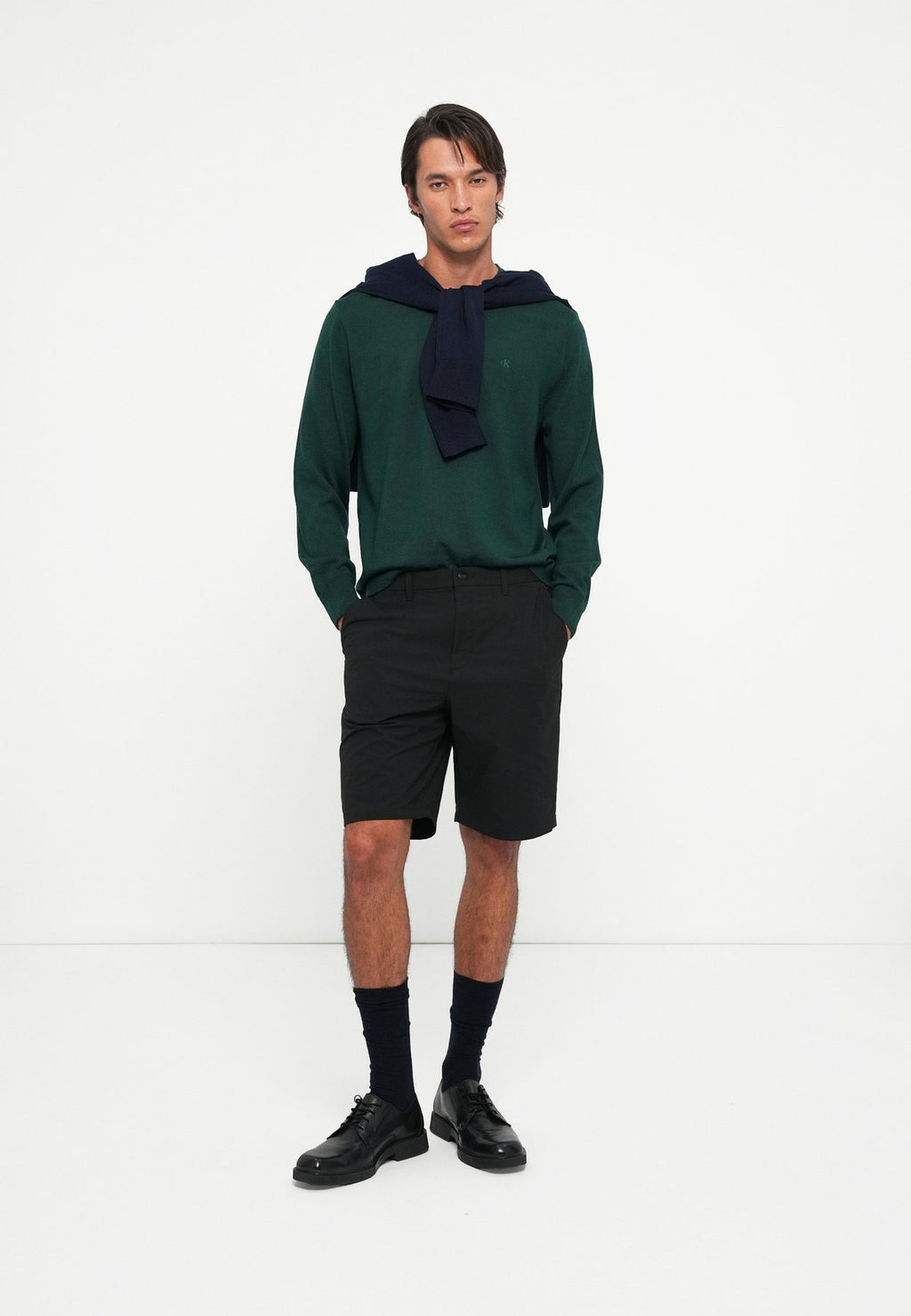 Calvin KleinMERINO WOOL CLASSIC JUMPER - Strickpullover