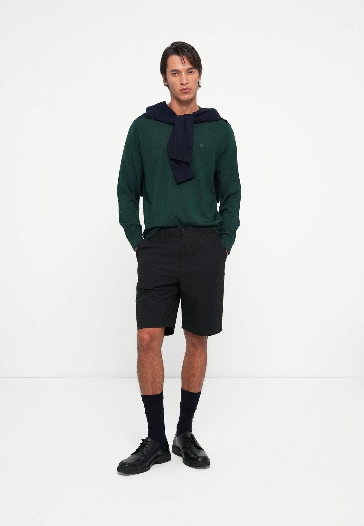 Calvin KleinMERINO WOOL CLASSIC JUMPER - Strickpullover