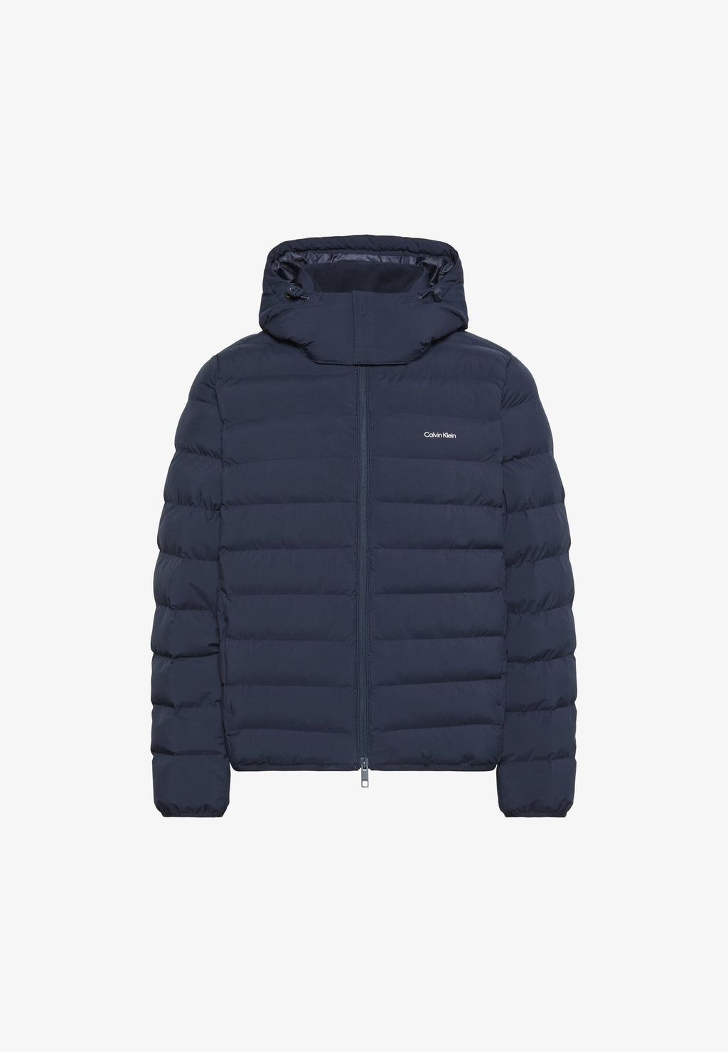 Calvin KleinLIGHTWEIGHT LOGO HOODED PUFFER JACKET - Übergangsjacke