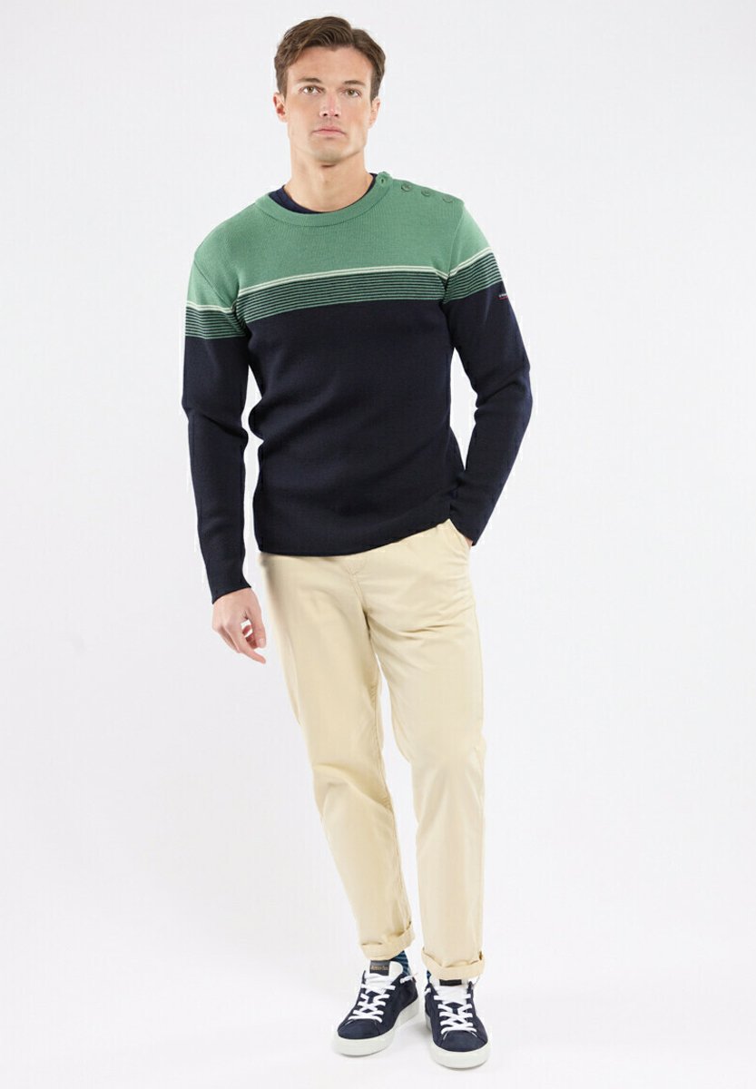 Armor lux2COLORS MARINE PULLOVER - Strickpullover
