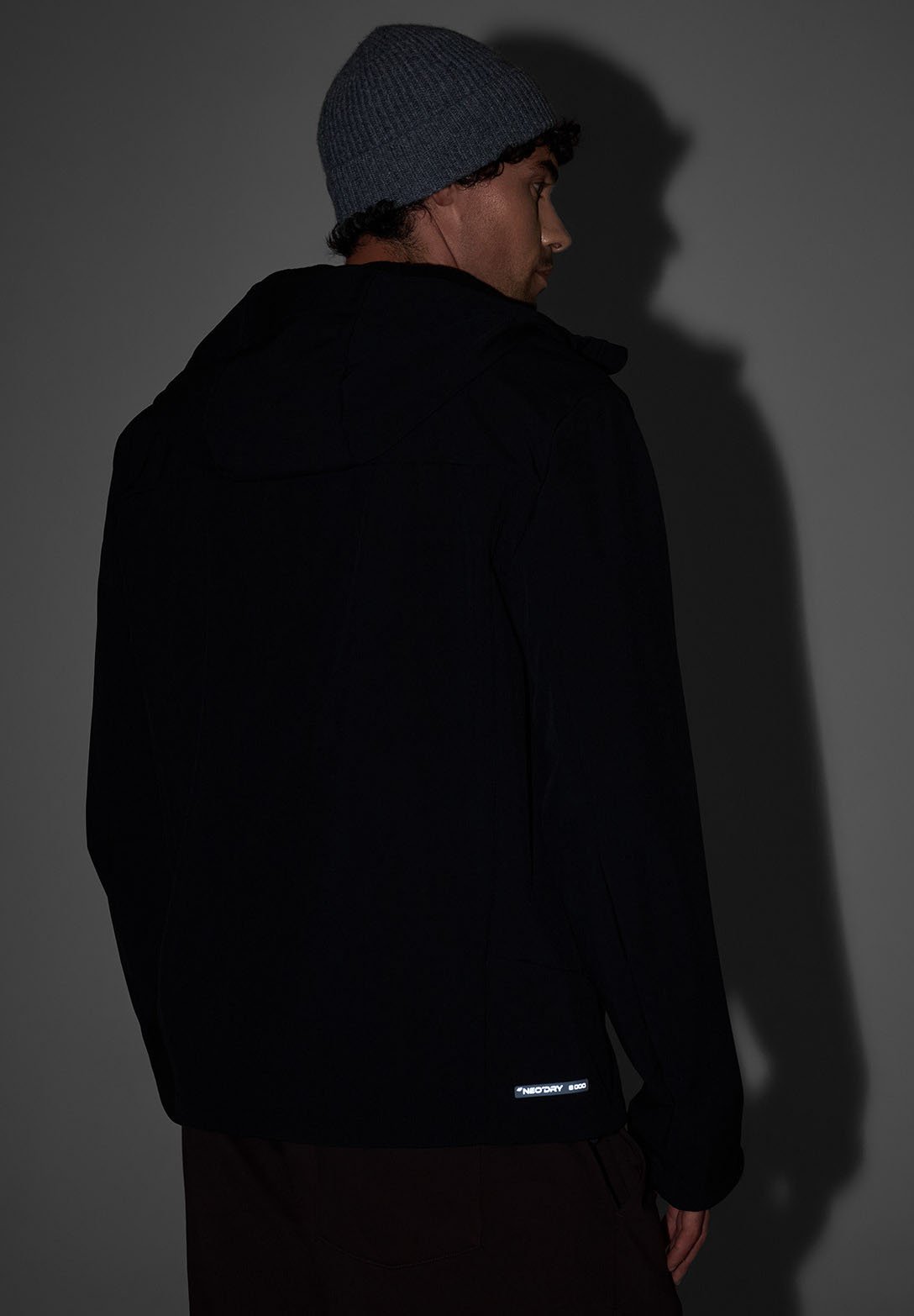 4F4F KURTKA SOFTSHELL WIATROODPORNA MEMBRANA 8000 MĘSKA - Softshelljacke