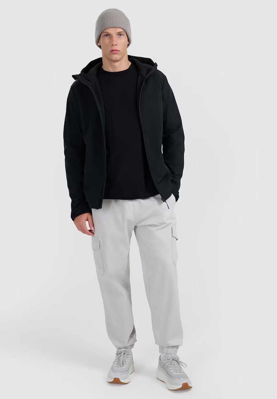 4F4F KURTKA SOFTSHELL WIATROODPORNA MEMBRANA 5000 MĘSKA - Softshelljacke