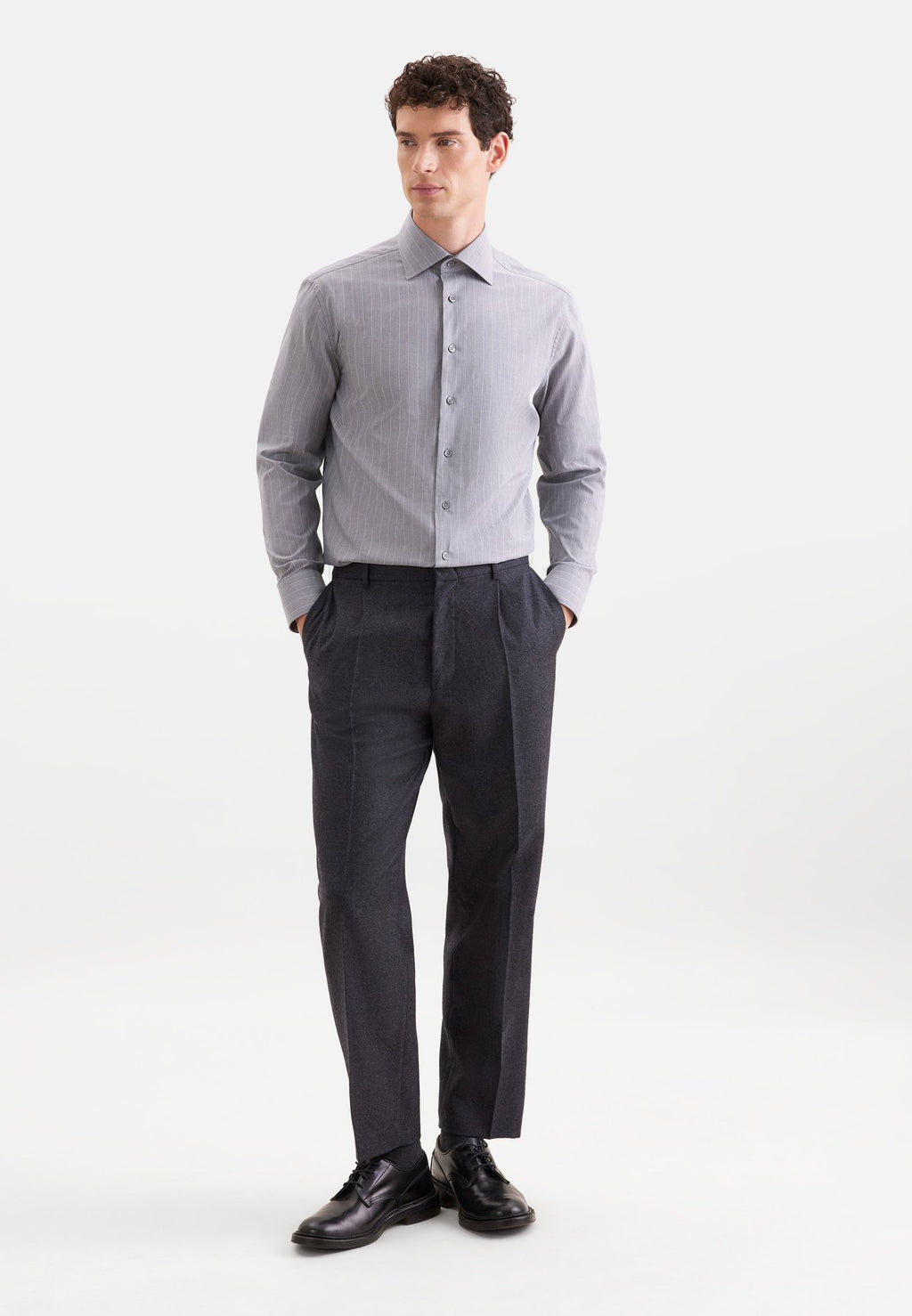SeidenstickerREGULAR - CHAMBRAY - Hemd