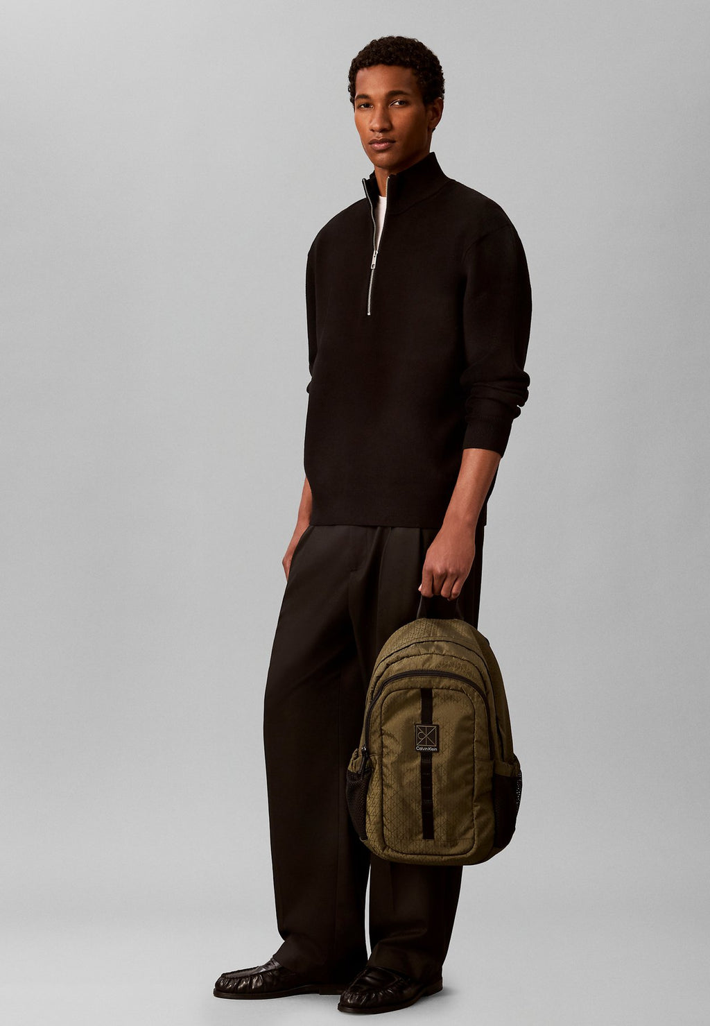 Calvin KleinCALVIN KLEIN EMBLEM LOGO BACKPACK - Tagesrucksack