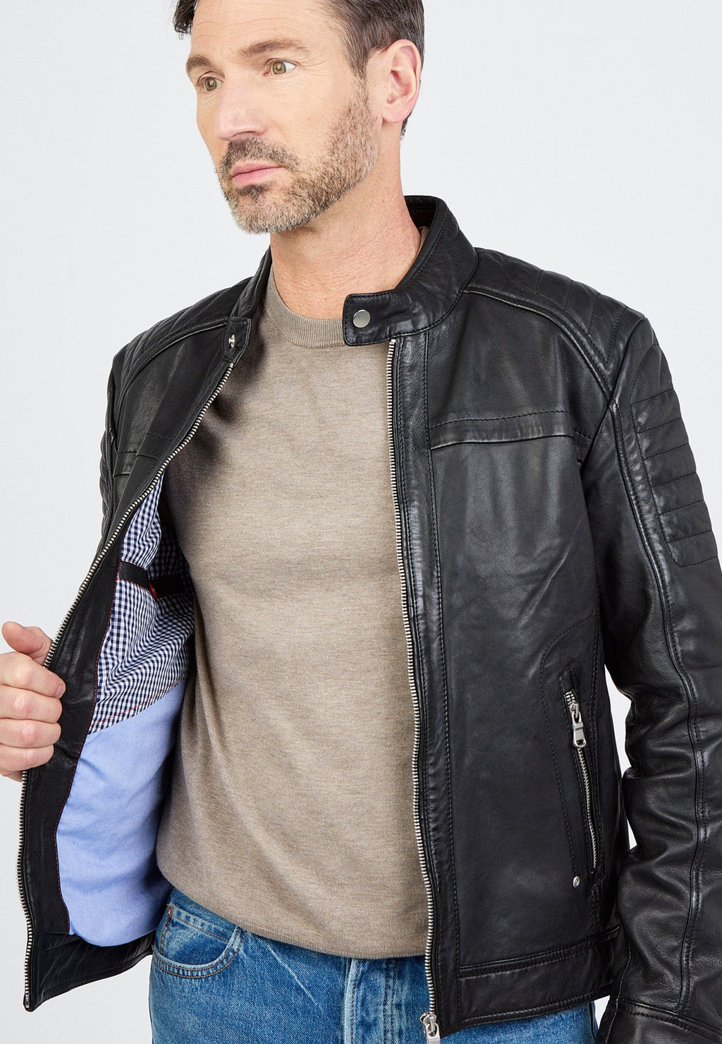 JCCMIT HANDYTASCHE - Lederjacke