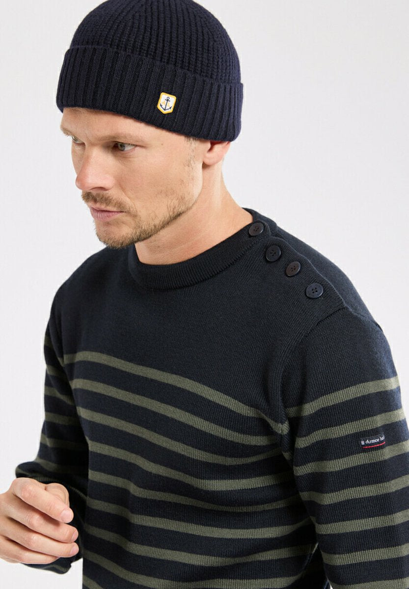 Armor luxPULL MARIN RAYÉ 'PAIMPOL' - Strickpullover