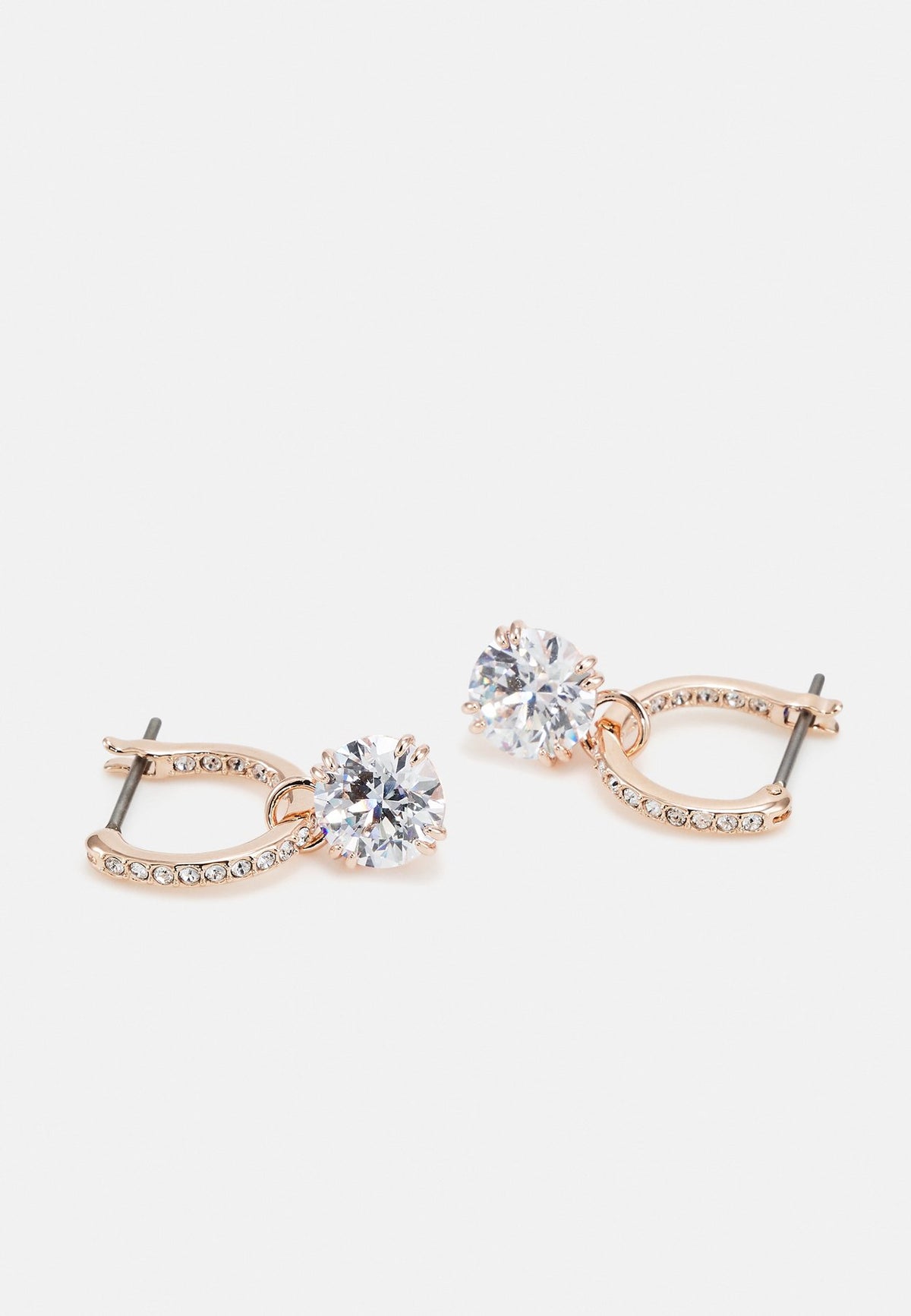 SwarovskiSTILLA DROP EARRINGS ROUND CUT - Ohrringe
