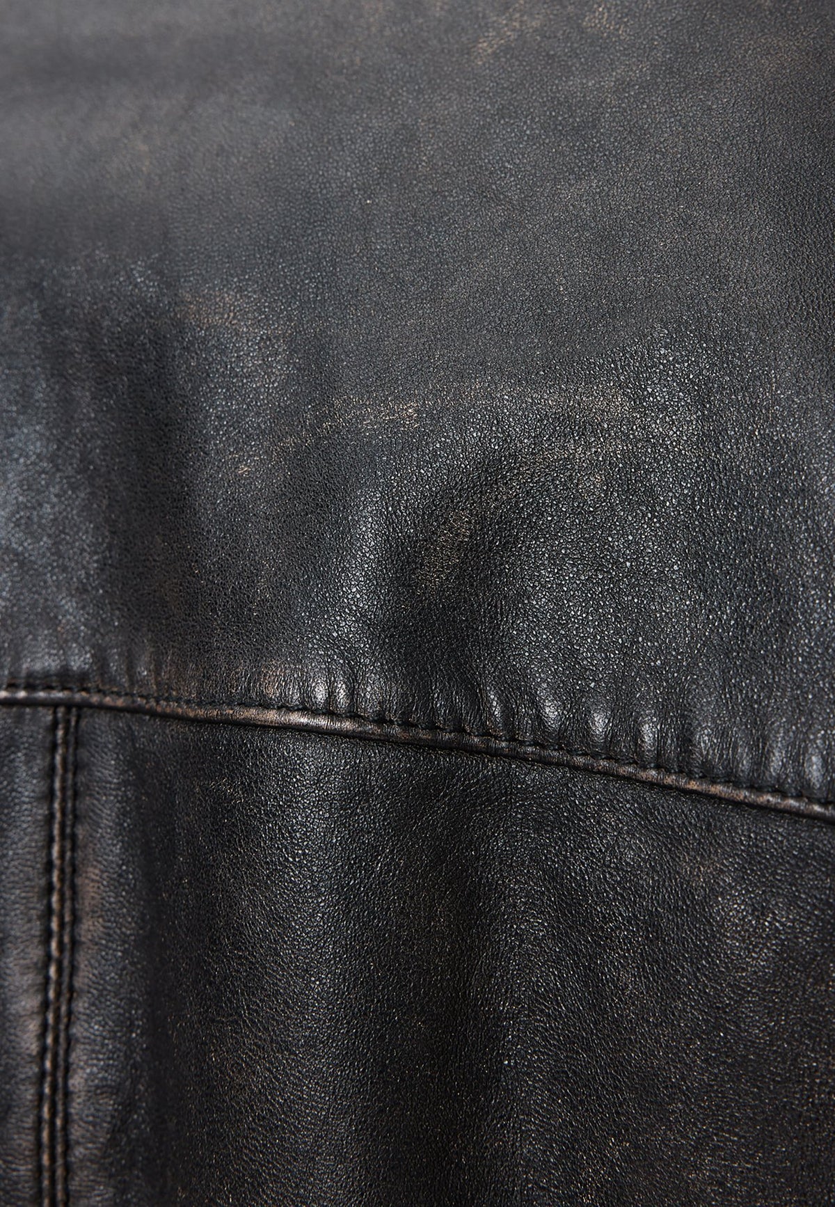 AllSaintsALKAN JACKET - Lederjacke