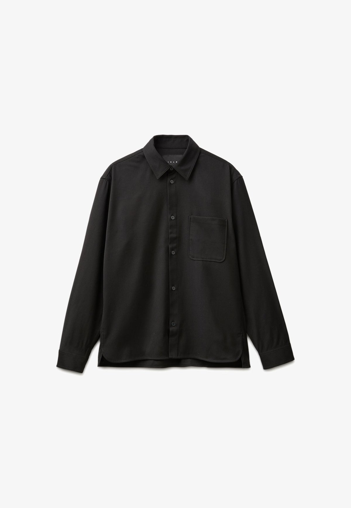 SisleyLONG-SLEEVED SHIRT IN BLEND, COMFORT FIT, WITH HEART-STITCHED POCKET... - Hemd
