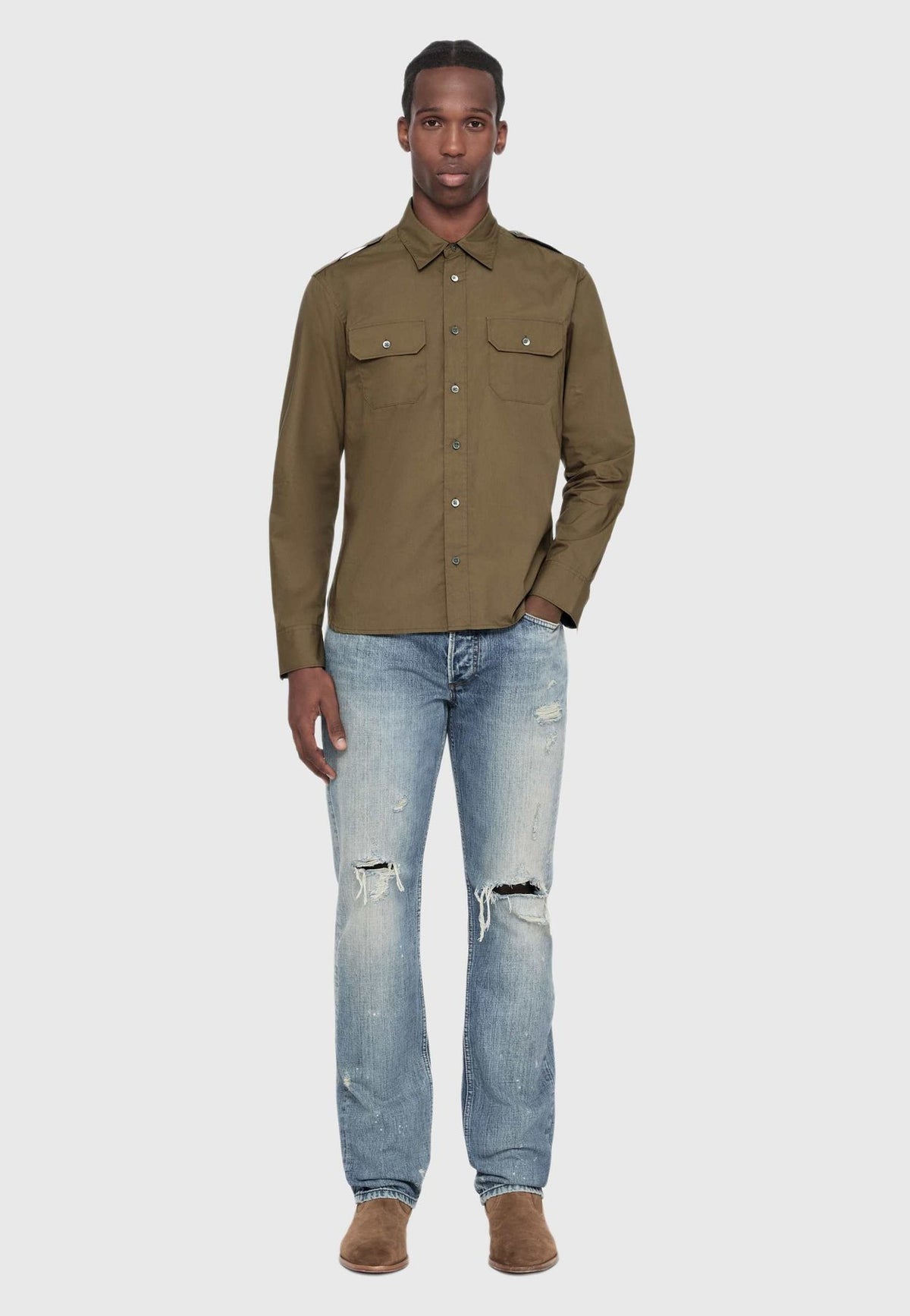AllSaintsWEST LS SHIRT - Hemd