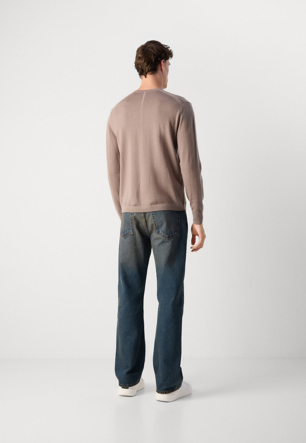 Calvin KleinMERINO WOOL CLASSIC JUMPER - Strickpullover