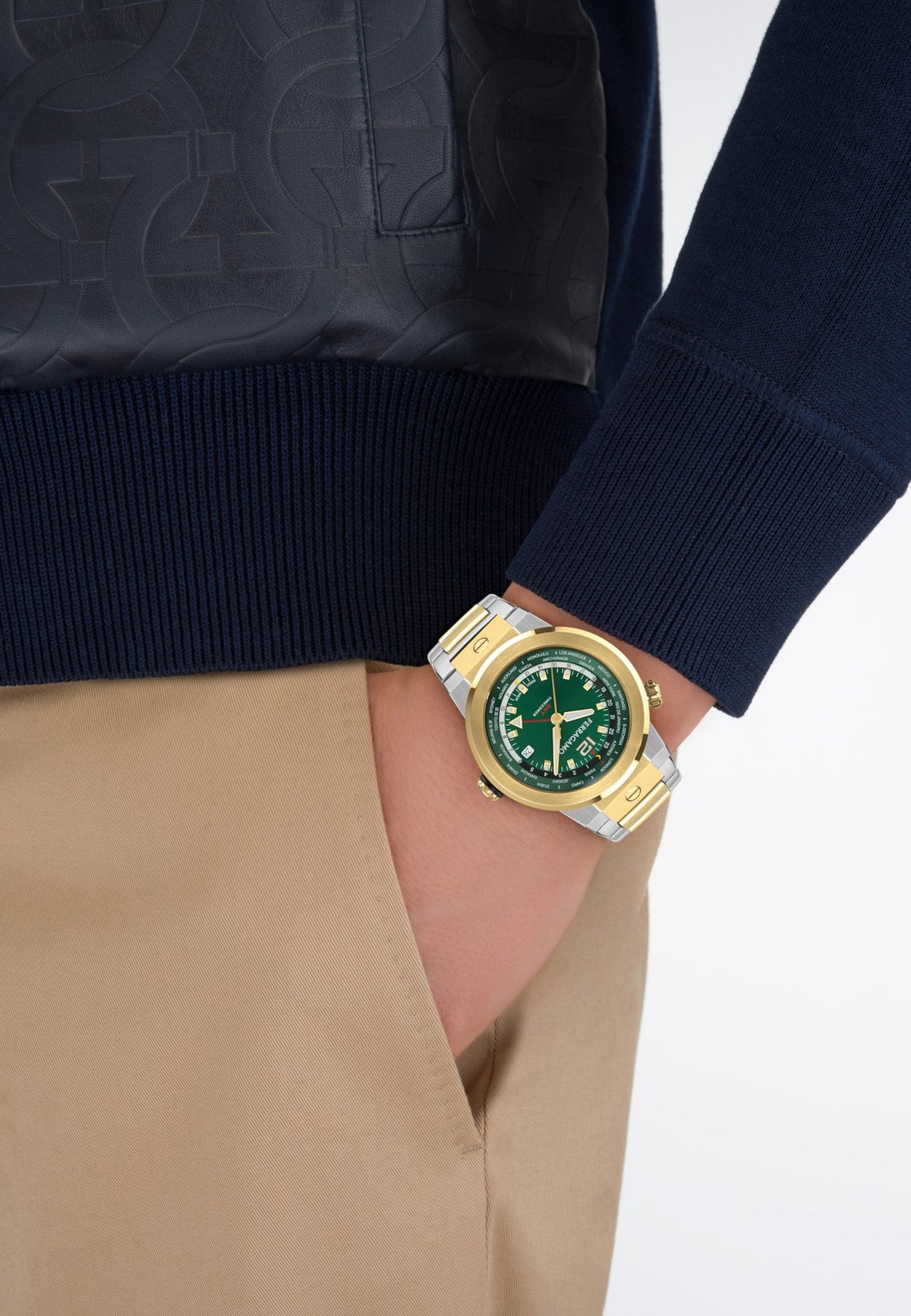 FERRAGAMOF-80 GMT - Uhr